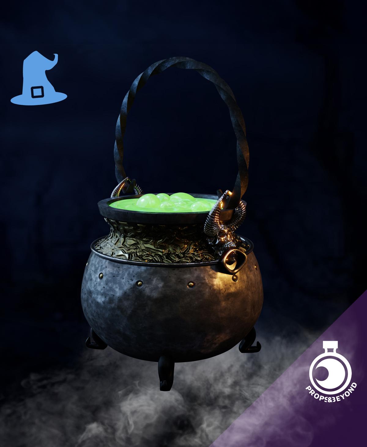 Witches’ Cauldron 3d model