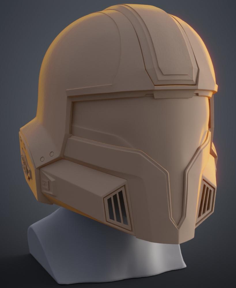 Helldivers 2 DP-11 Helmet 3d model