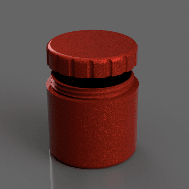 NEW Deeper Stash Jar 3d model