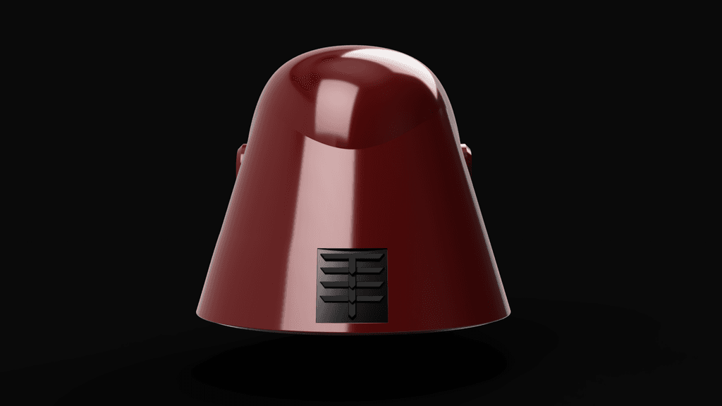 "Bushido" - Custom Post Imperial Helmet 3d model