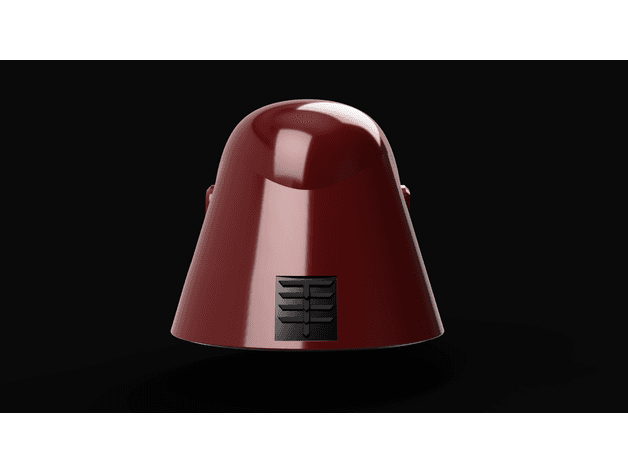 "Bushido" - Custom Post Imperial Helmet 3d model