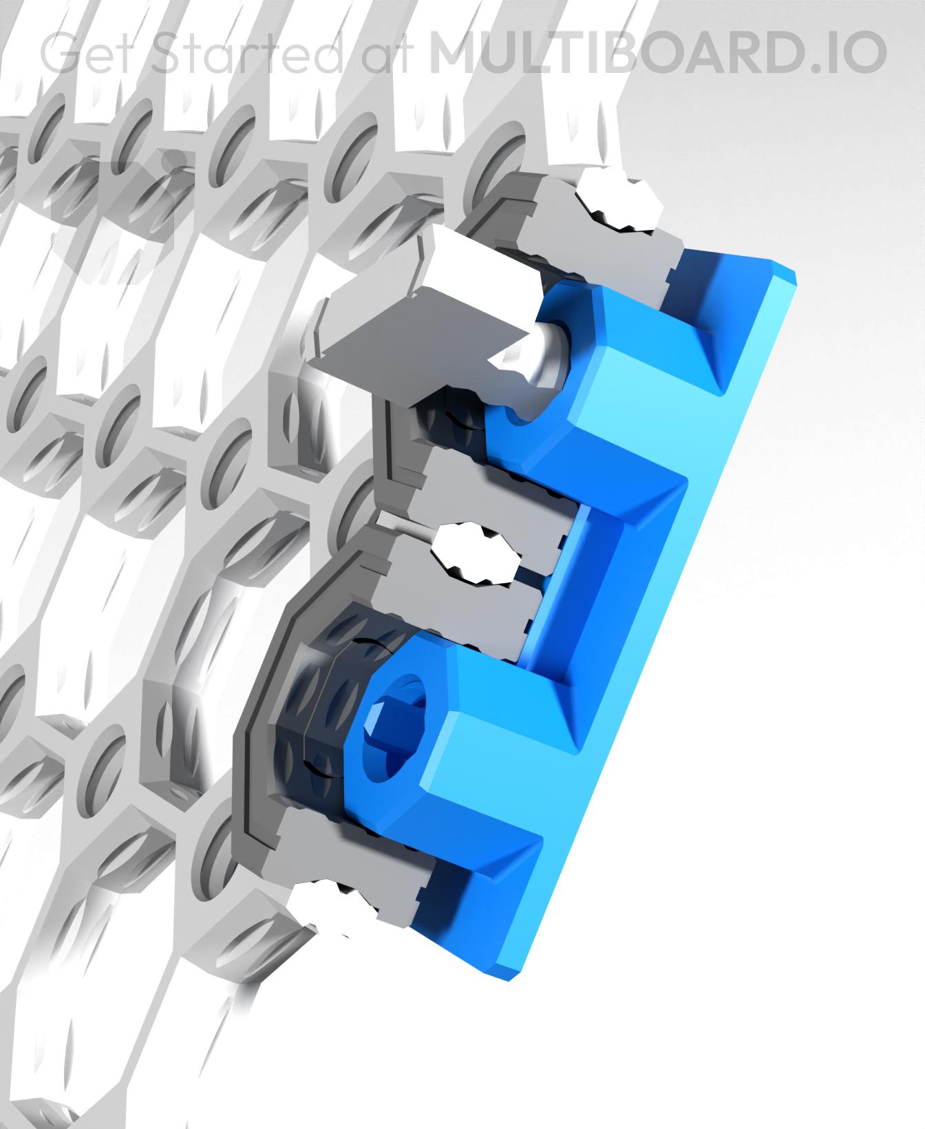 8 mm - Dual VHB Tape - Bolt-Lock Mount 3d model