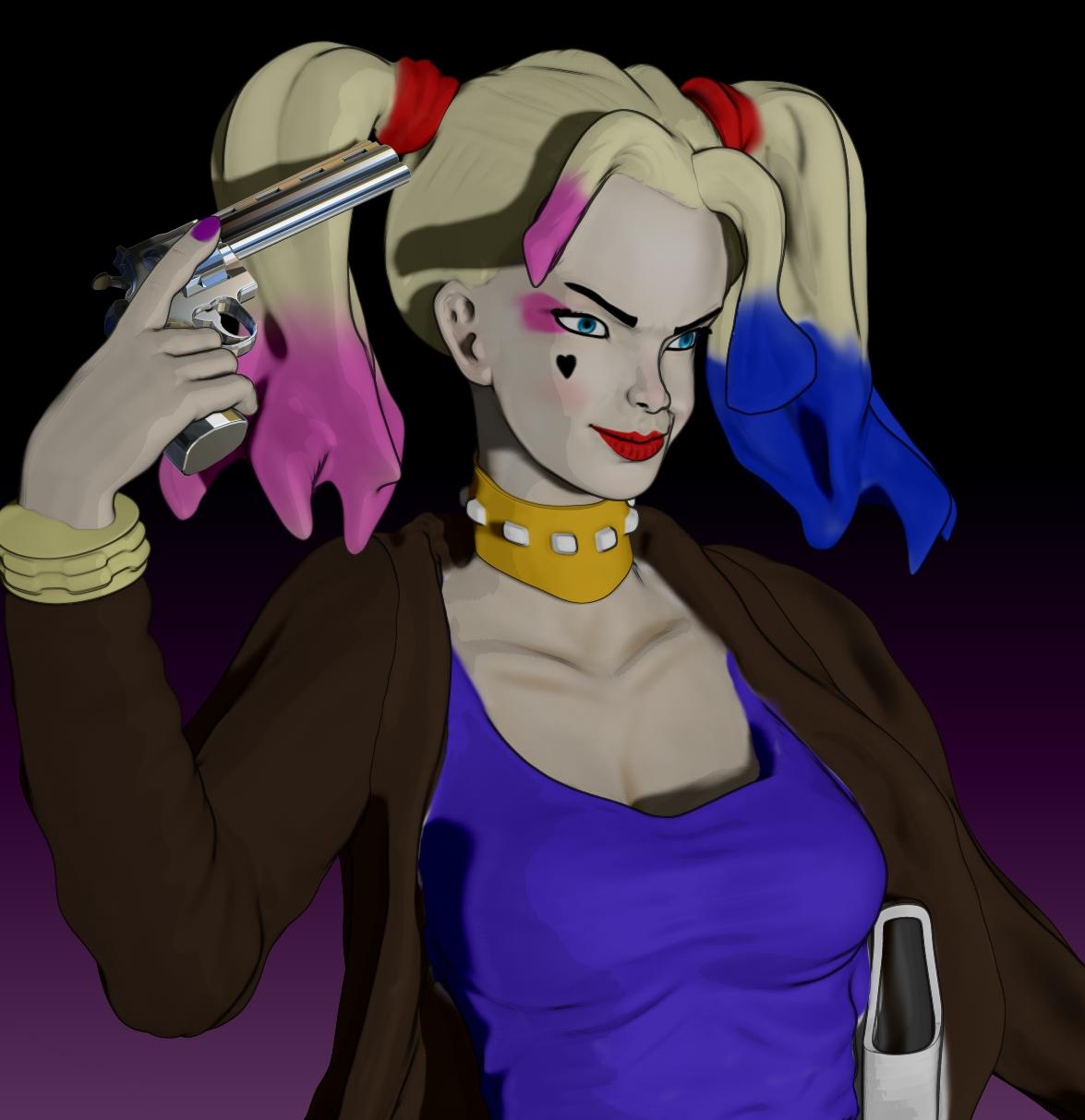 Harley Quinn Dc  3d model