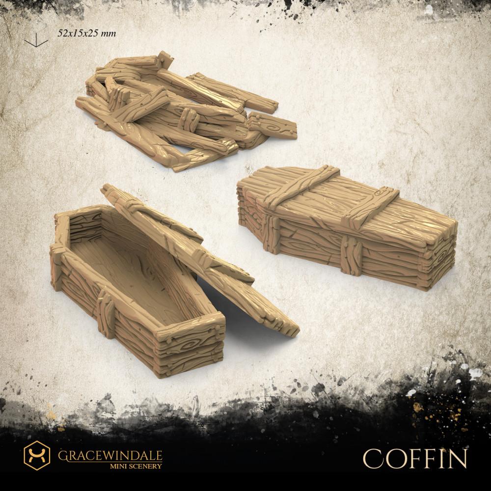 Coffin 3d model