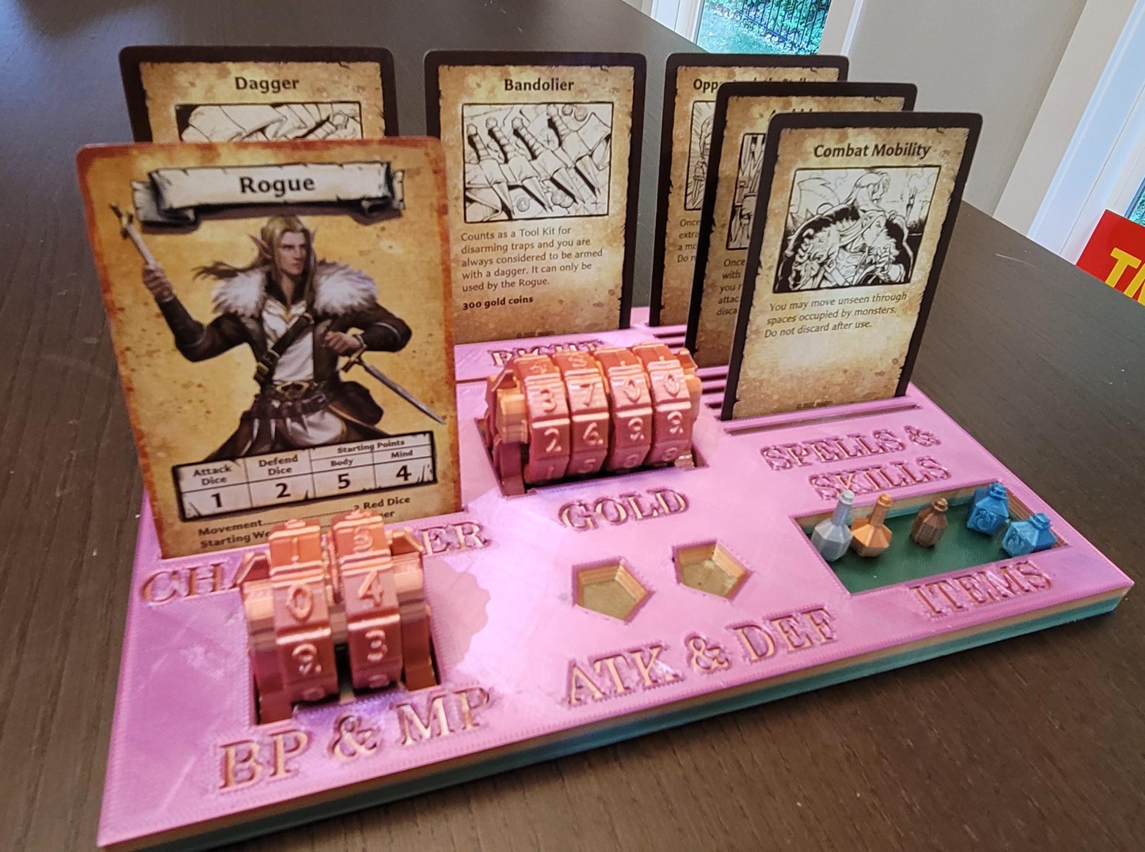 HeroQuest Dashboard 3d model