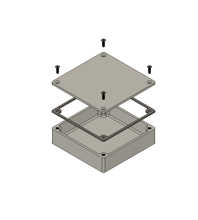 Gasket 90x90x20.stl 3d model