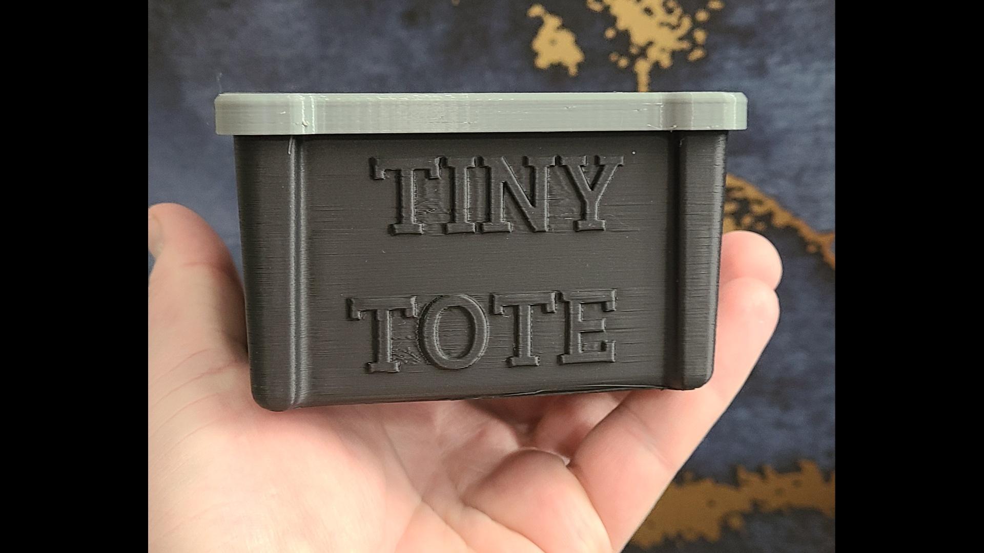 TinyTote Storage Bins 3d model