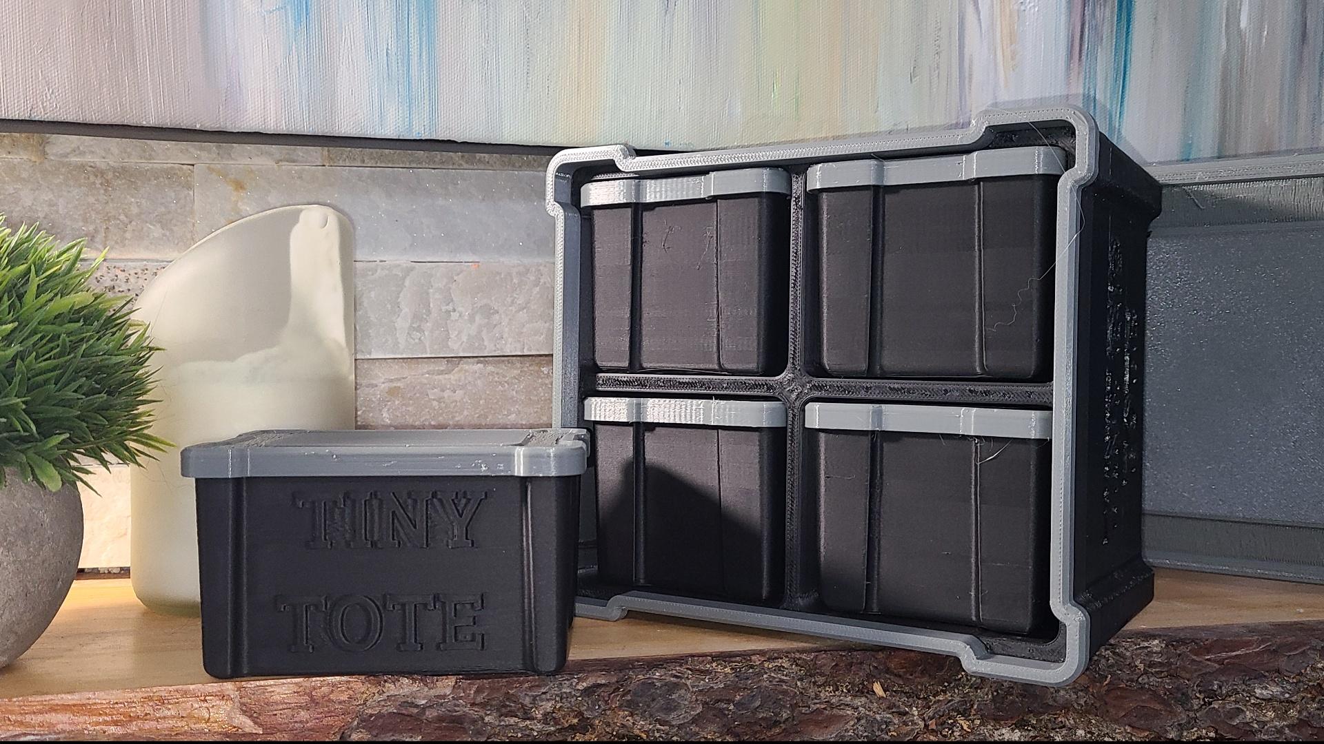 TinyTote Storage Bins 3d model