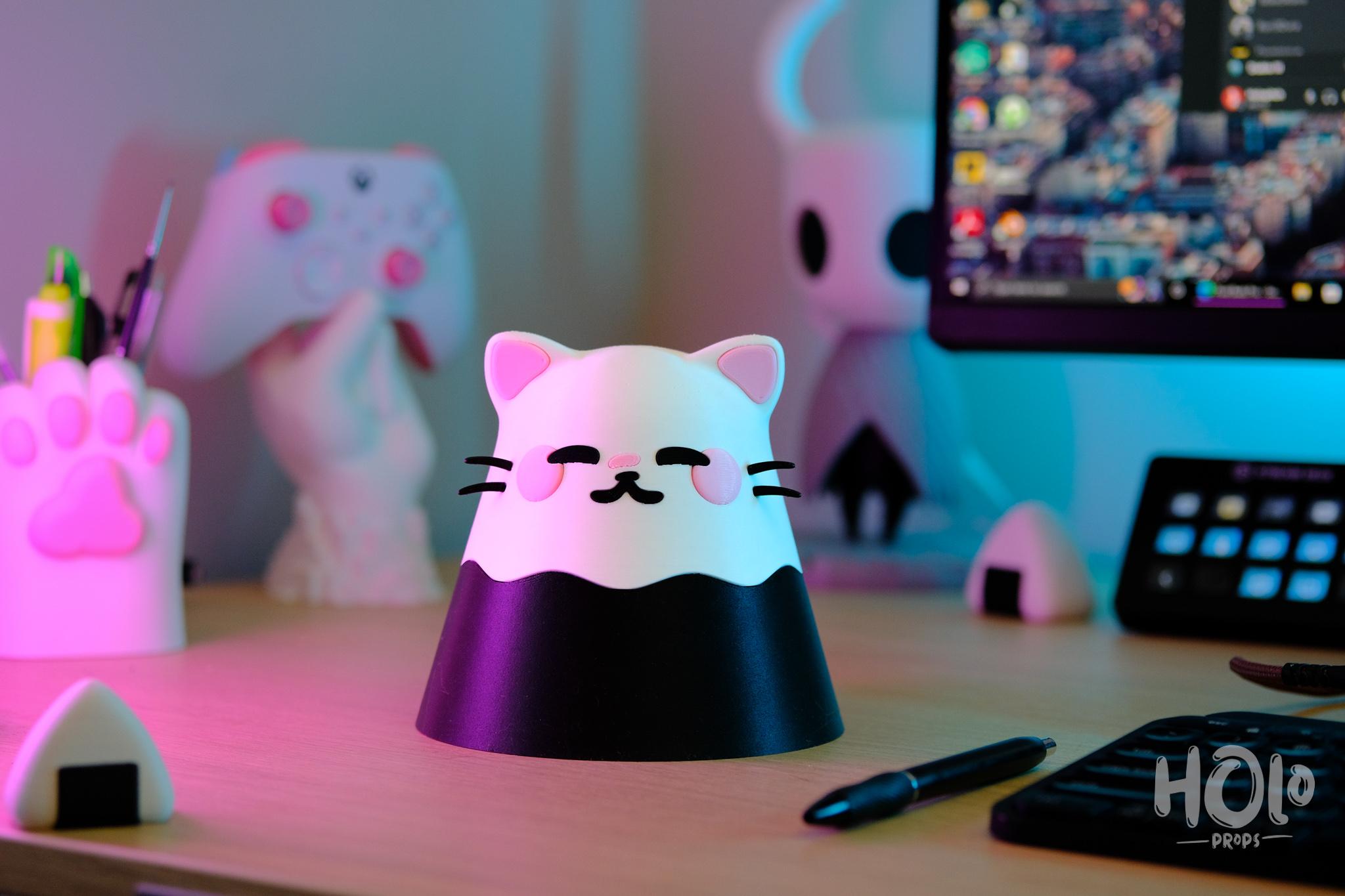 Kawaii Cat Loot Box -  No support 3d model