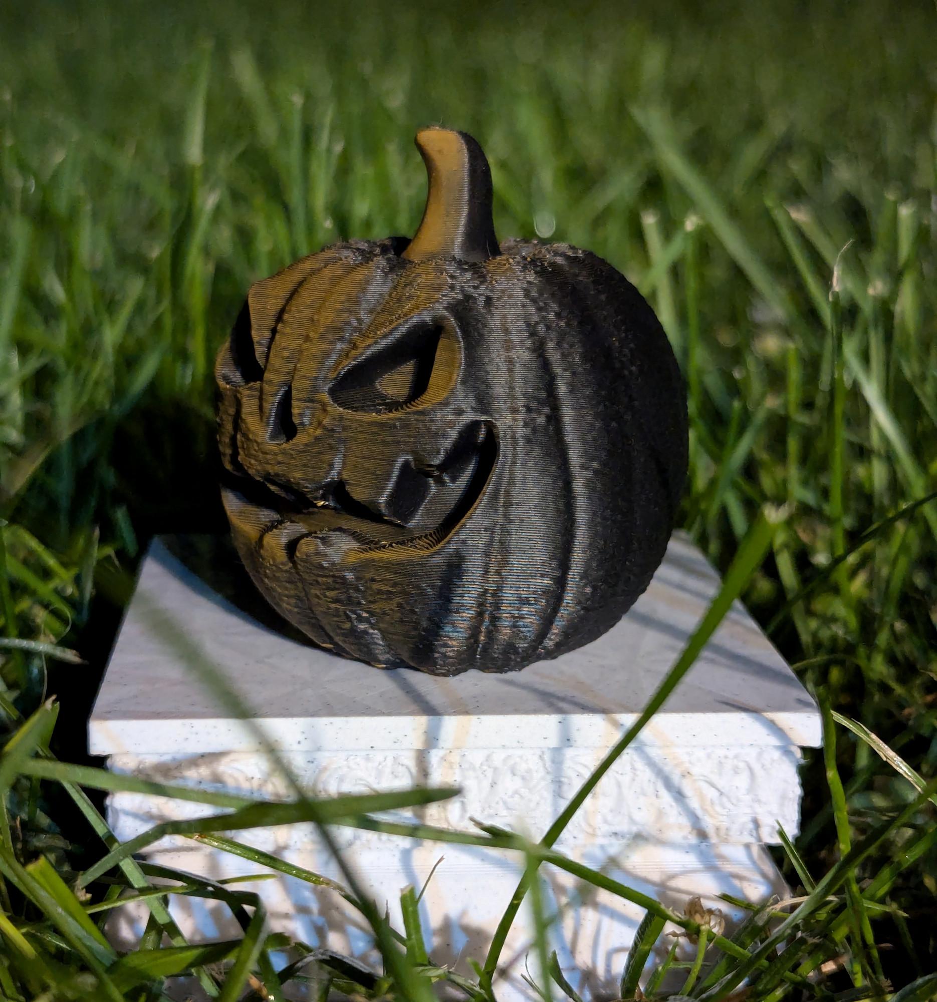 Evil Pumpkin for Halloween 3d model