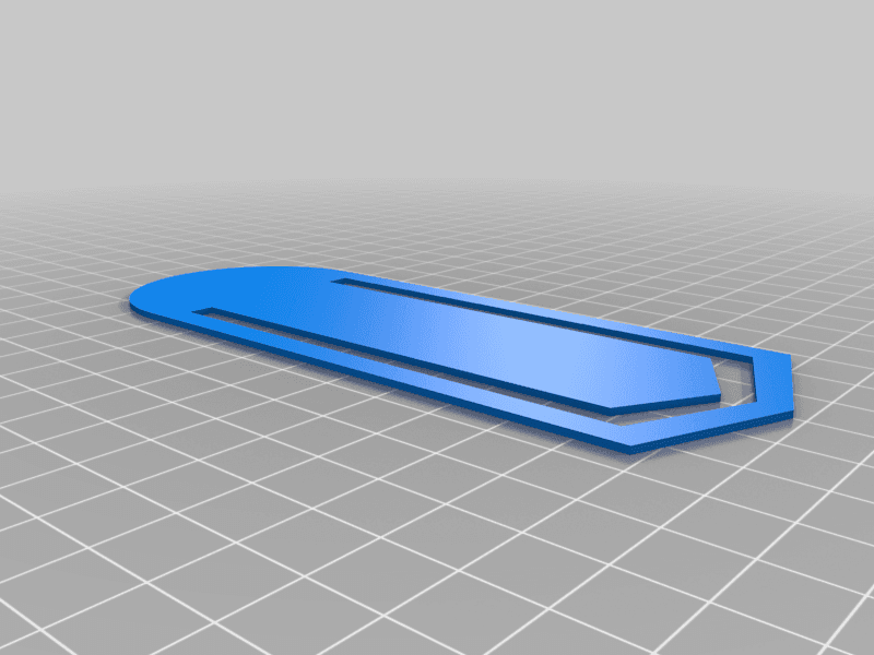 Assorted Bookmarks 3d model