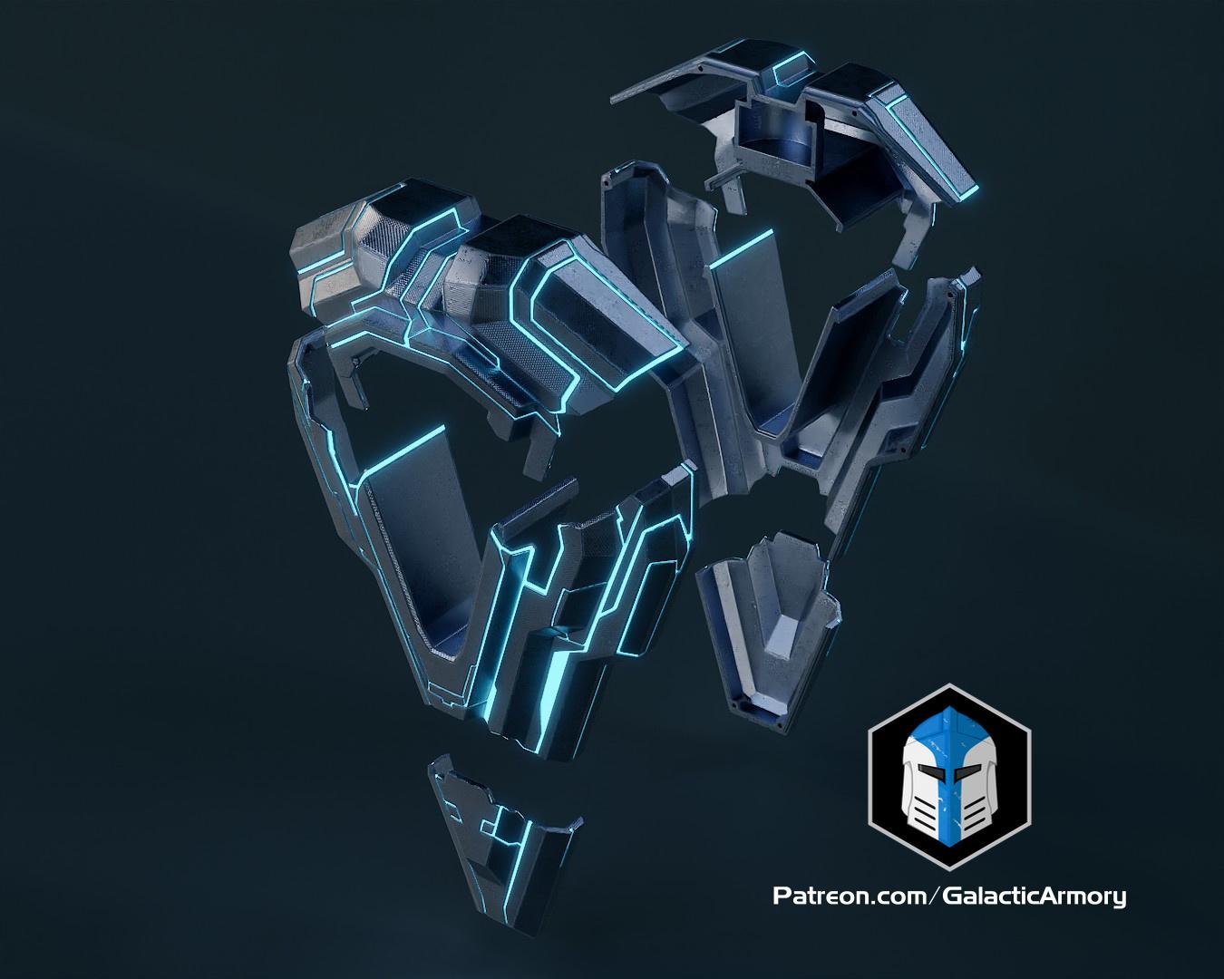 Halo Keystone Artifact - 3D Print Files 3d model