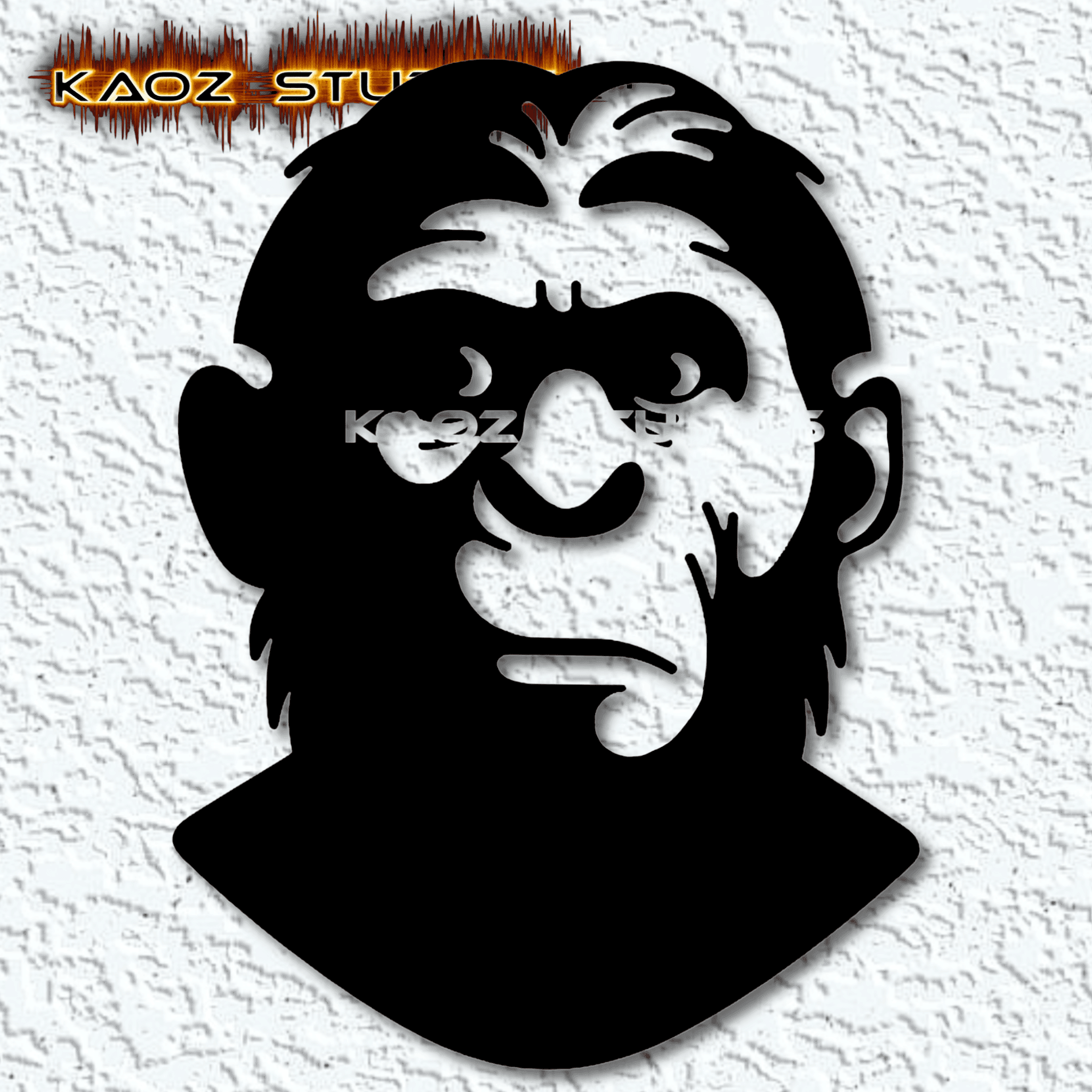 neanderthal wall art caveman wall decor 2d art 3d model