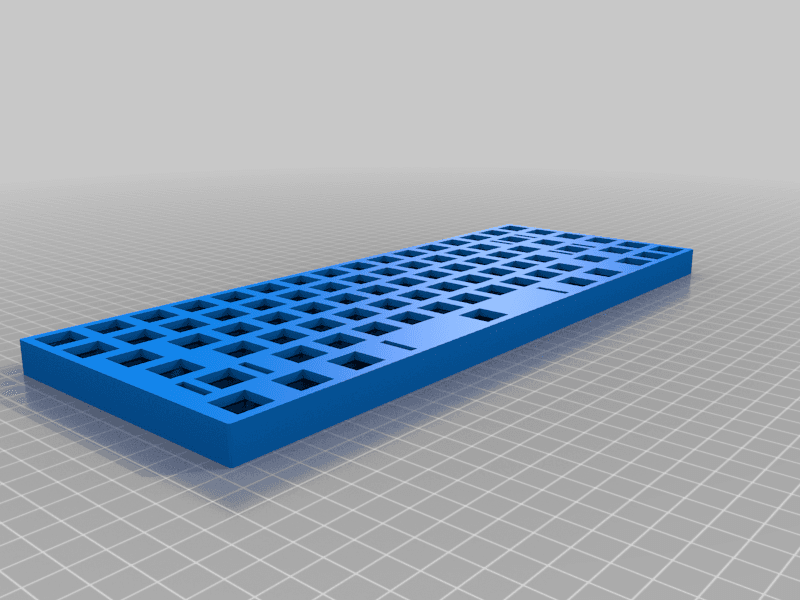 keebcu - andimoto7583 - 75% mechanical keyboard 3d model