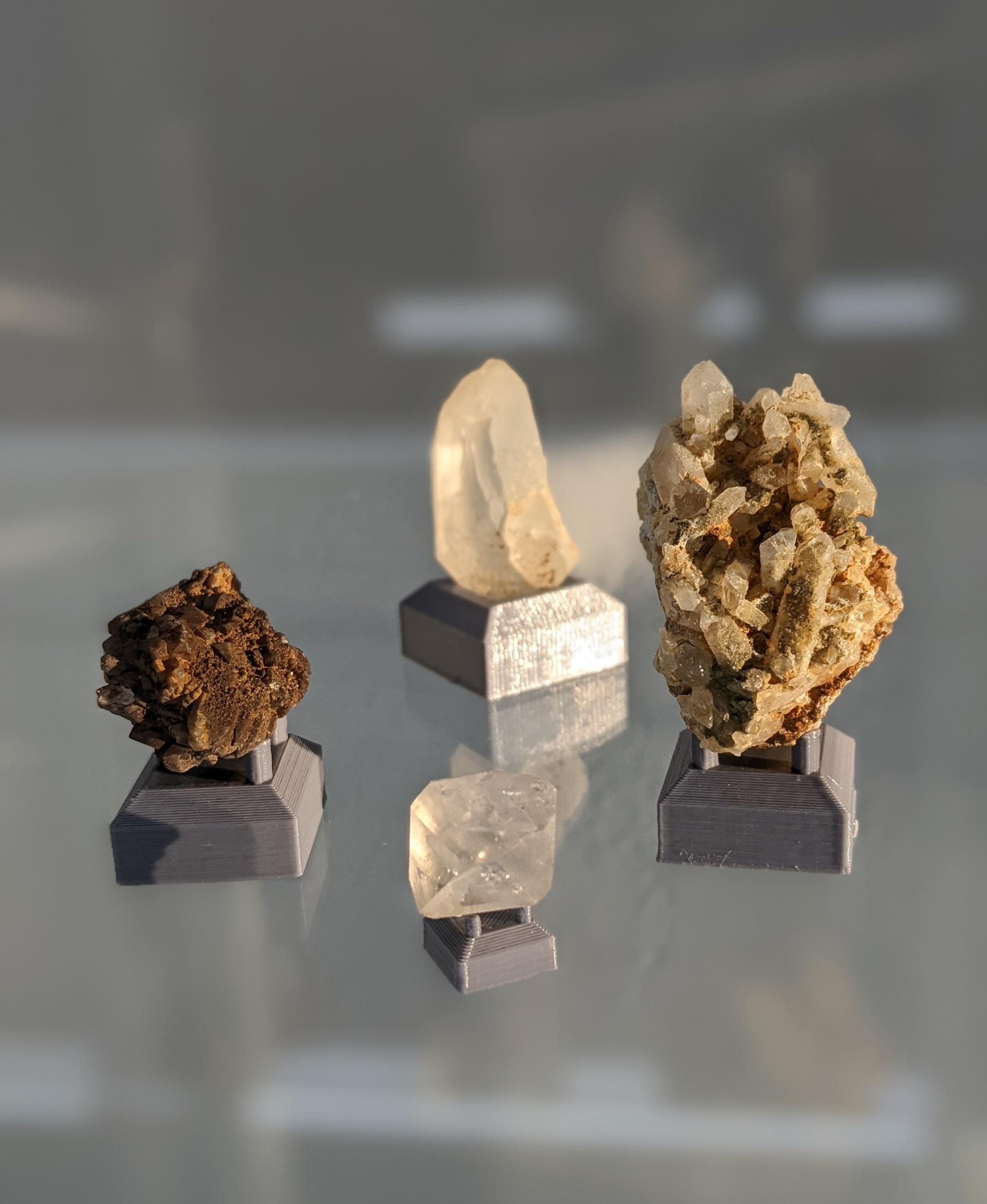 Mineral Display Stands for Rockhounds 3d model