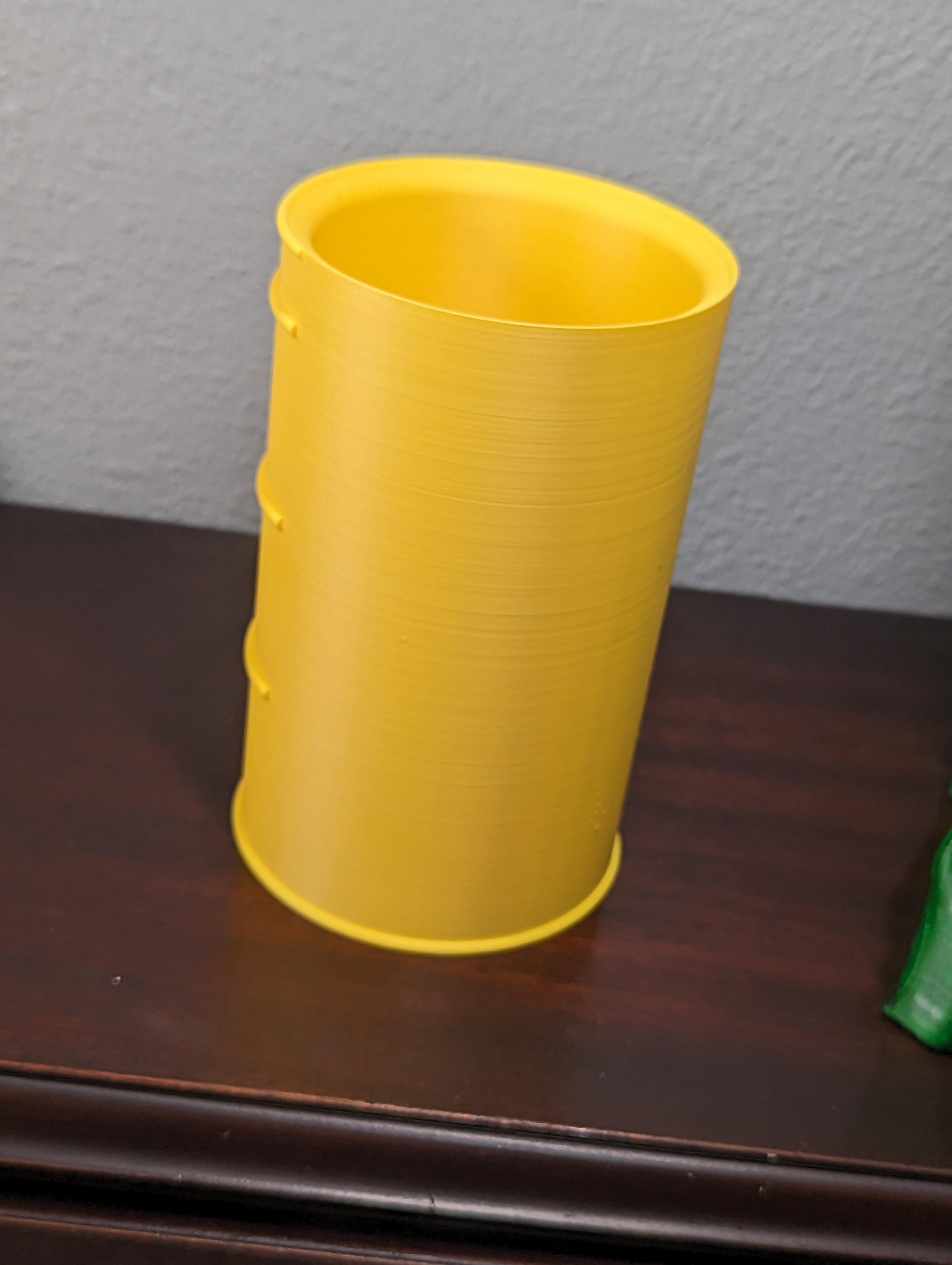 Nuclear Waste Pencil Bucket  3d model