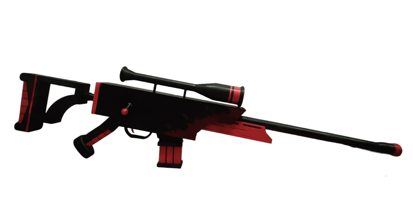 Helluva Boss Blitzo Rifle Gun 3d model