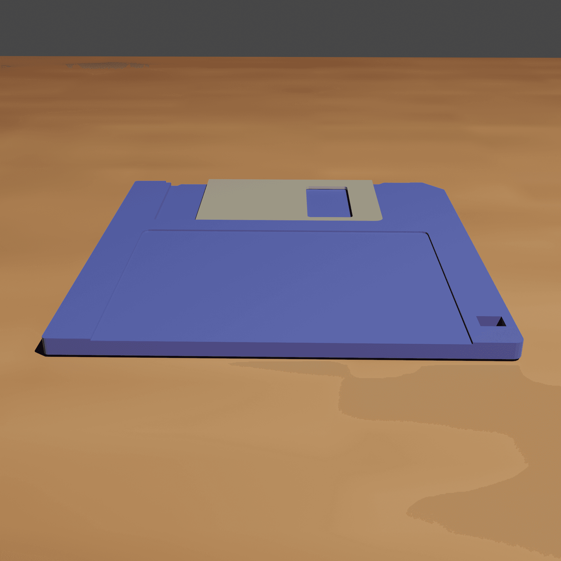 3.5" Floppy Disk Coaster  3d model