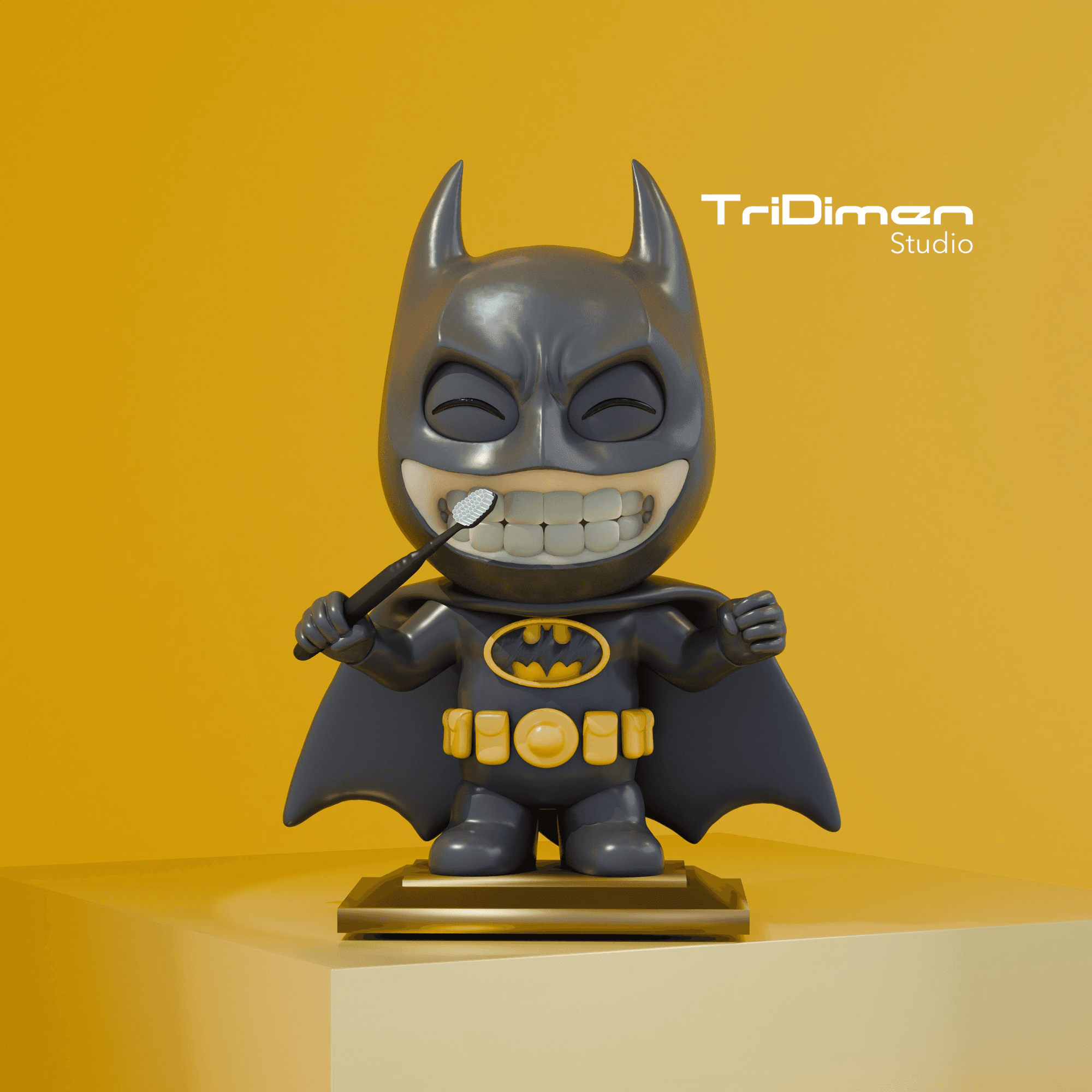 Batman Bust 3d model