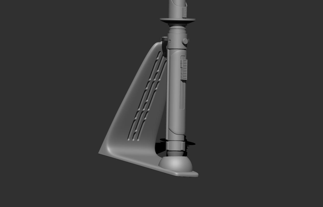 LIGHTSABER STAND 3D FILES 3d model