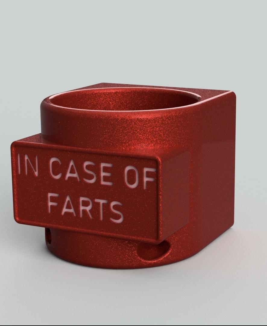 fart extinguisher .stl 3d model