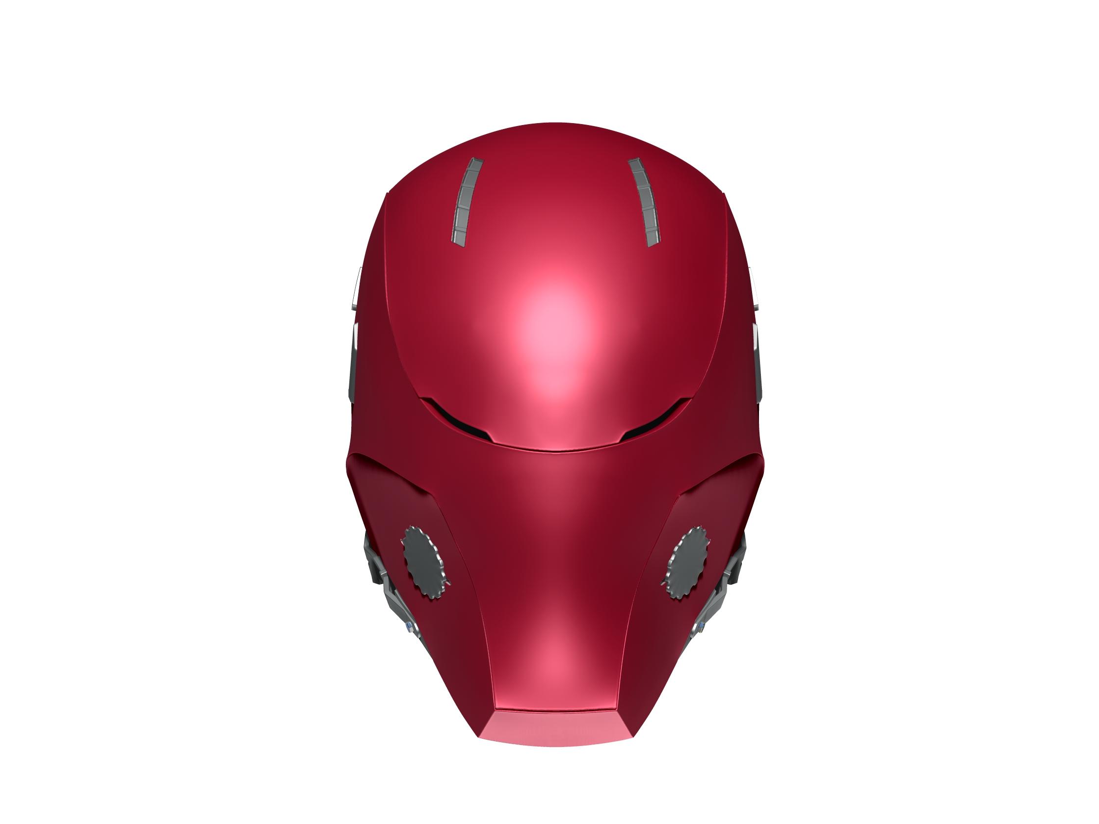 Red Hood Hybrid Mask 3d model