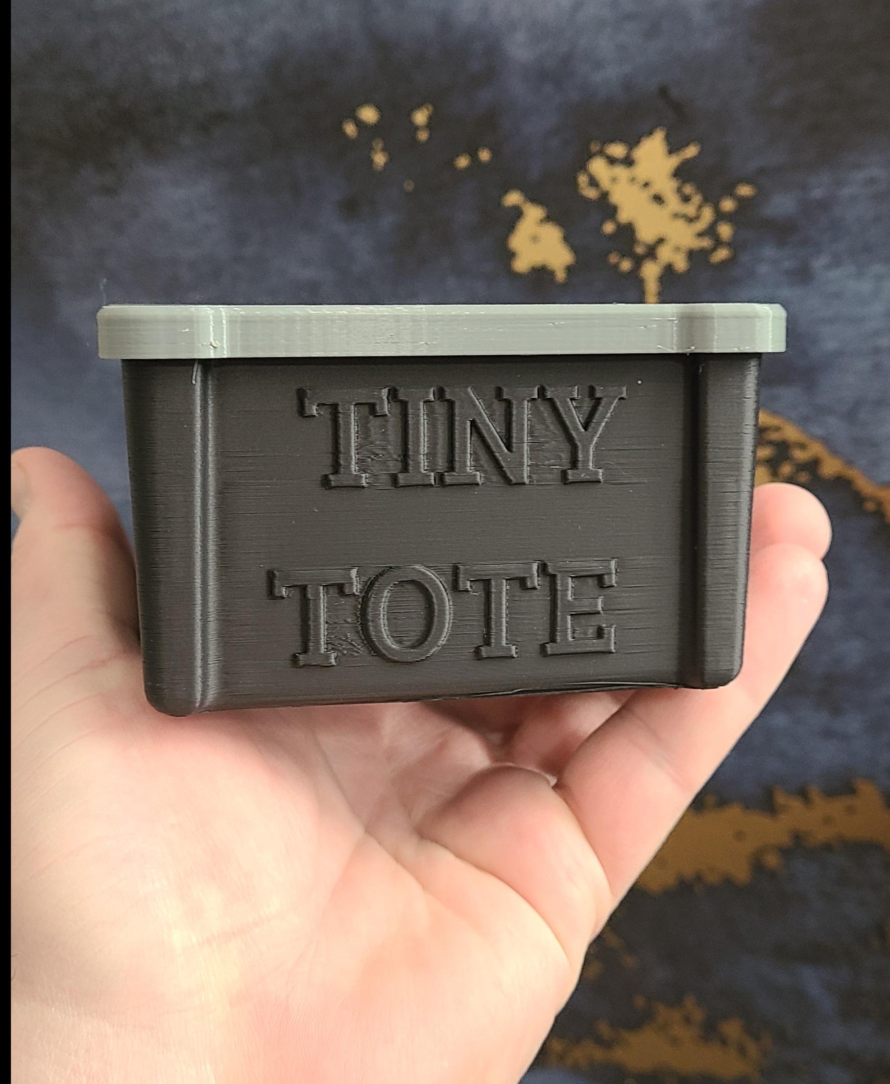 TinyTote Storage Bins 3d model