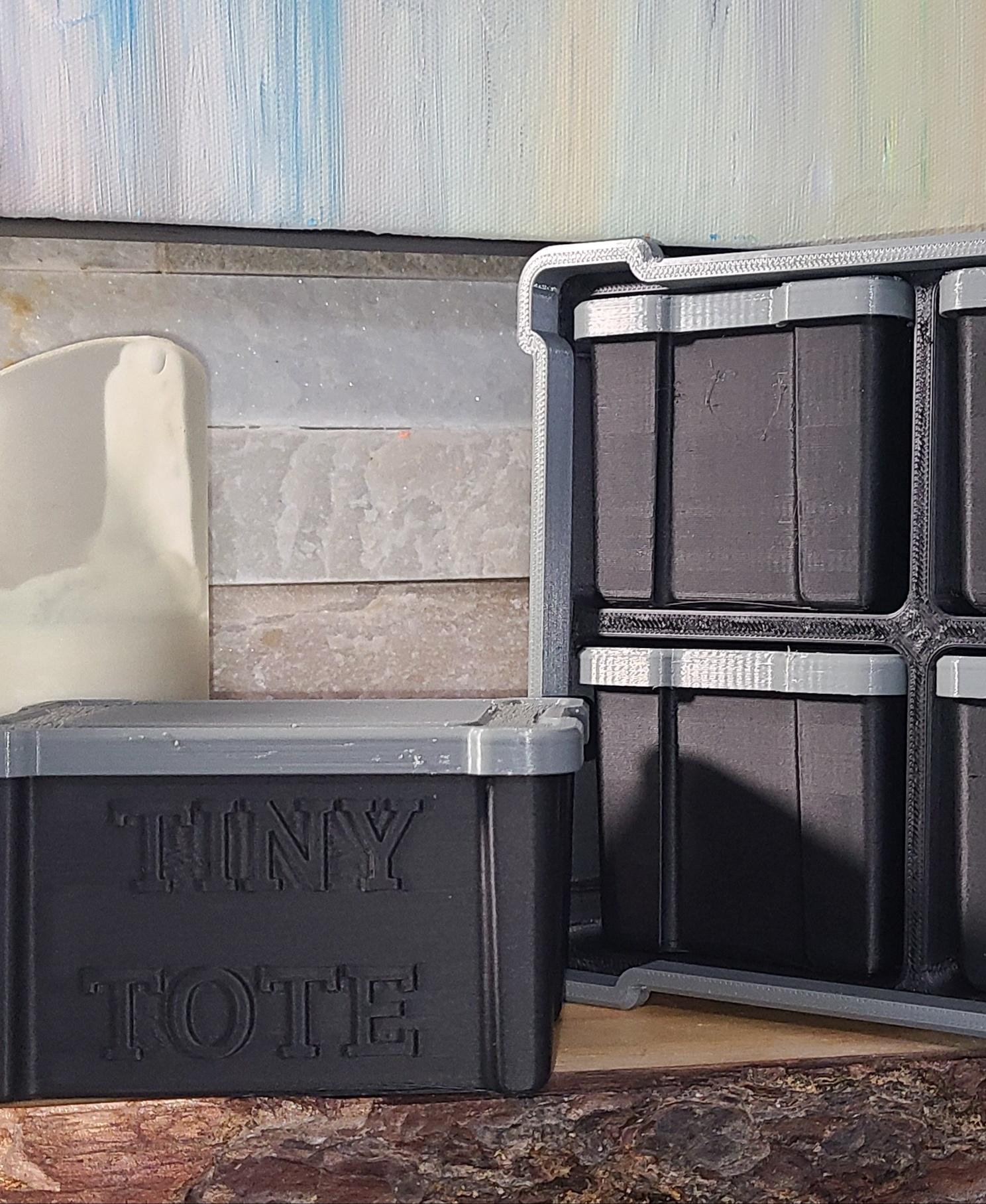 TinyTote Storage Bins 3d model