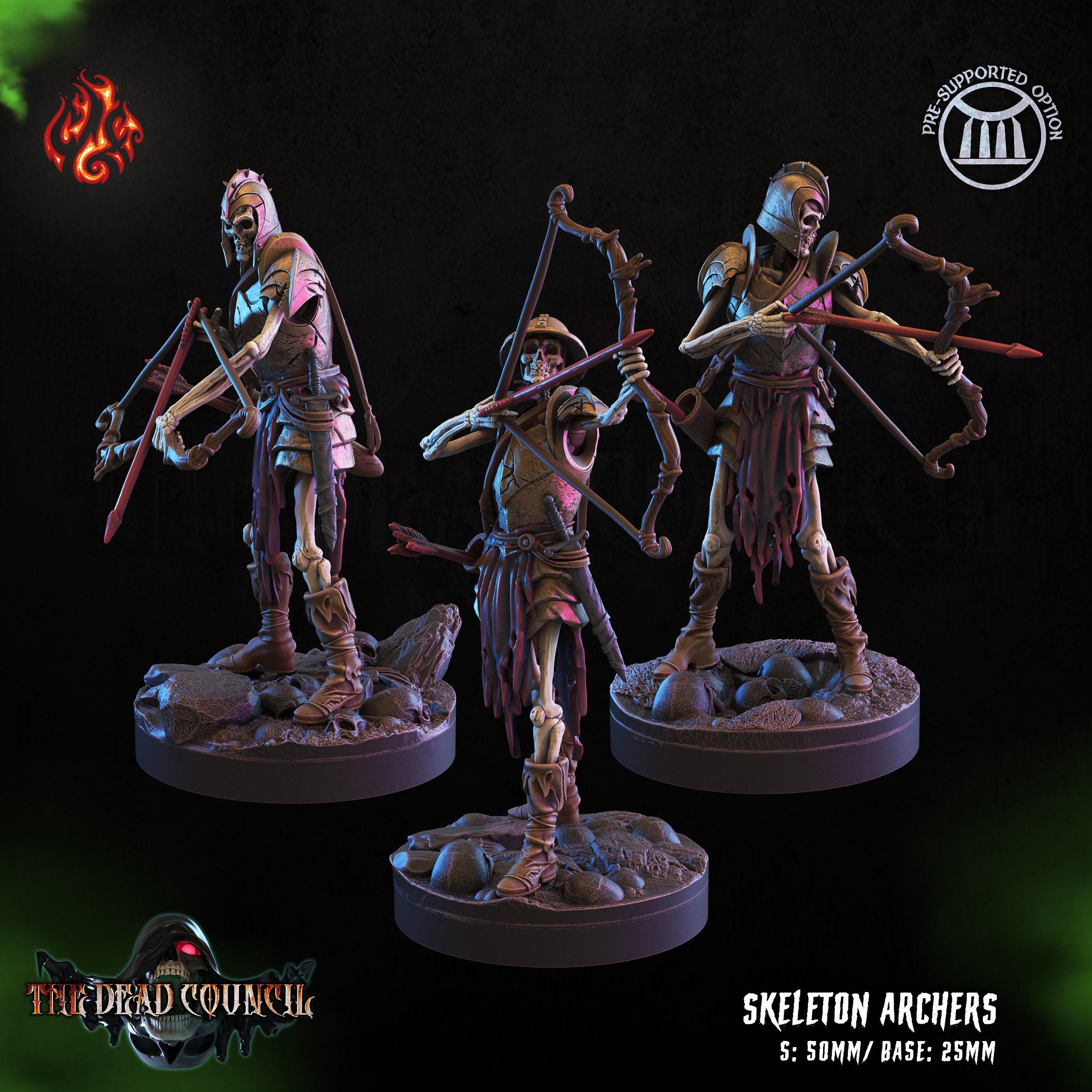 Skeleton Archers 3d model