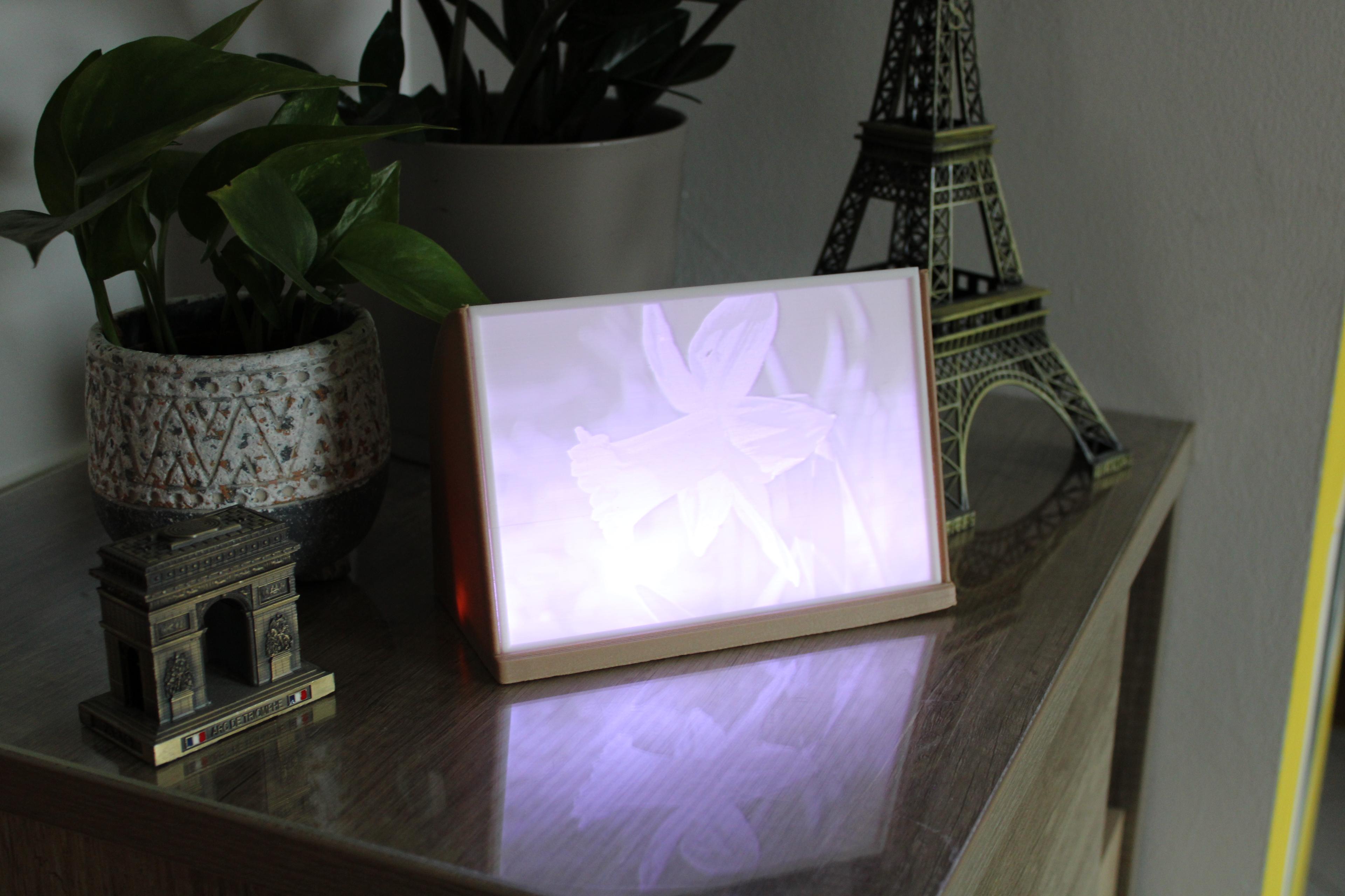 Lithophane frame 3d model