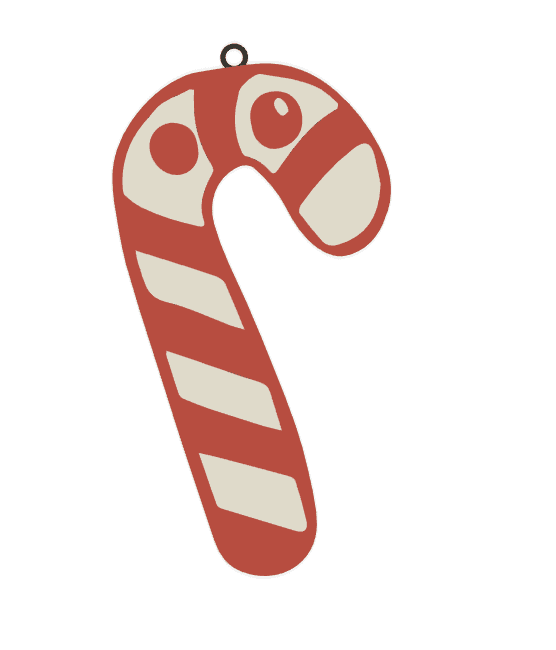 Christmas Pack: Candycane I 3d model