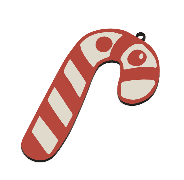 Christmas Pack: Candycane I 3d model