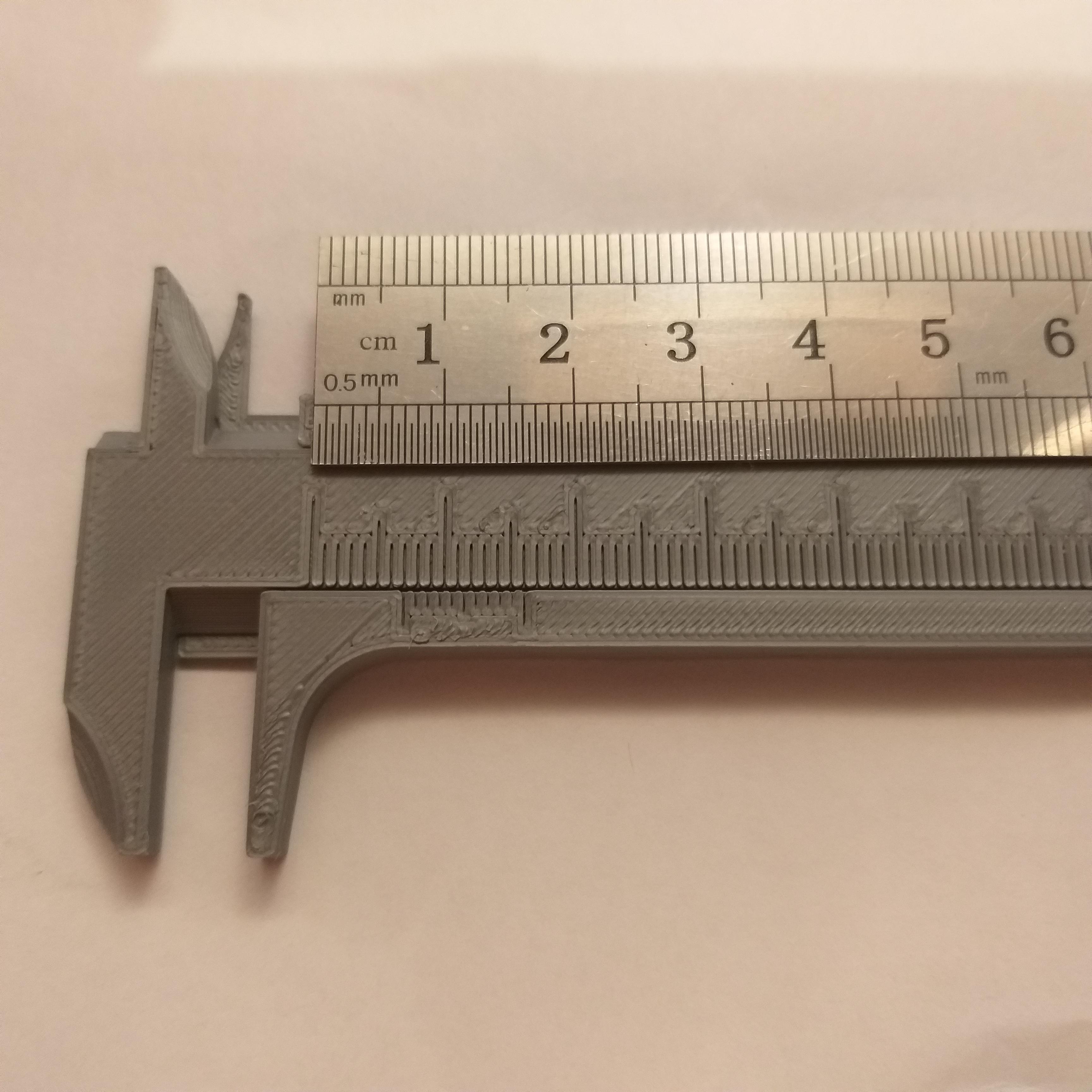 Vernier Caliper - 80mm 3d model