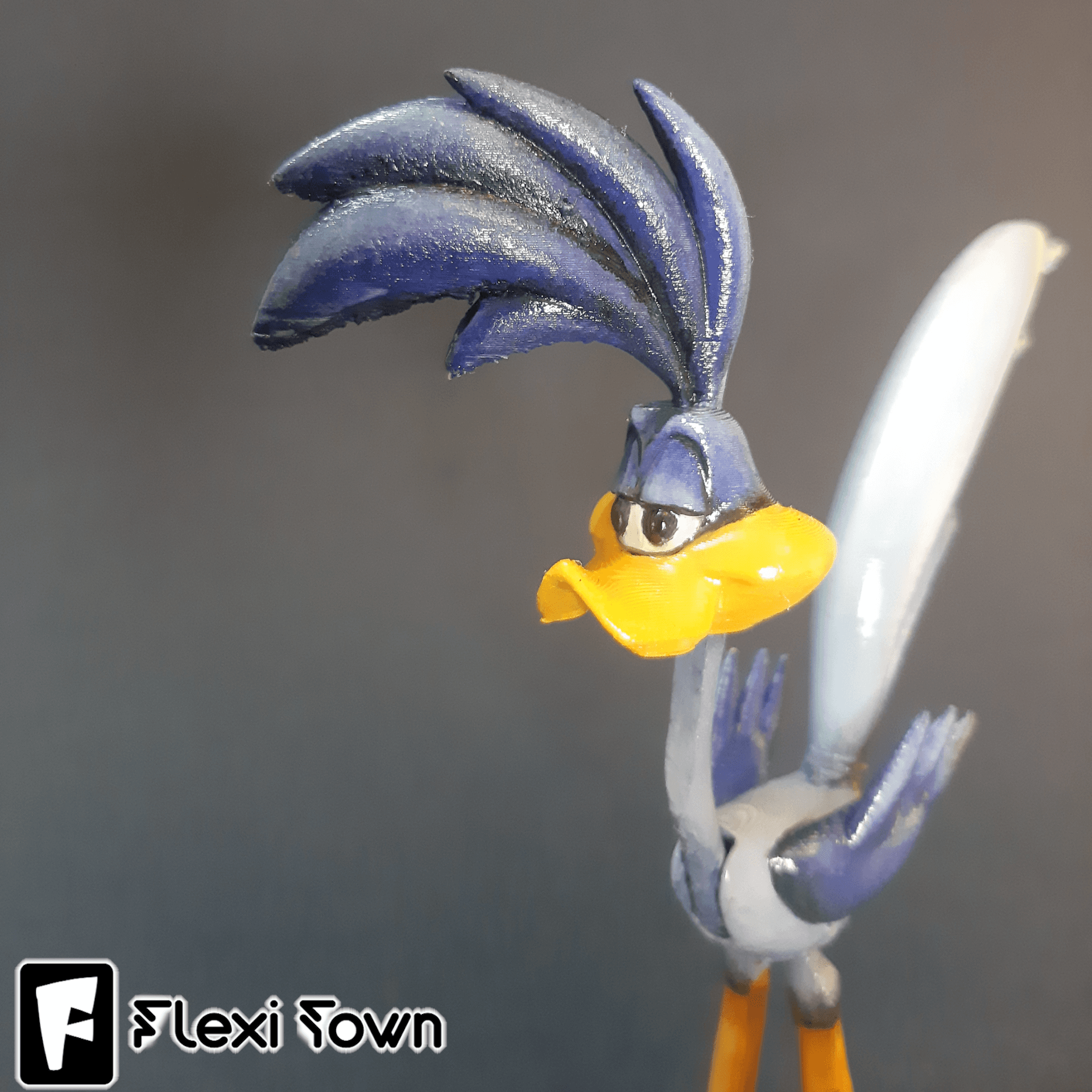 Flexi Print-in-Place Road Runner 3d model