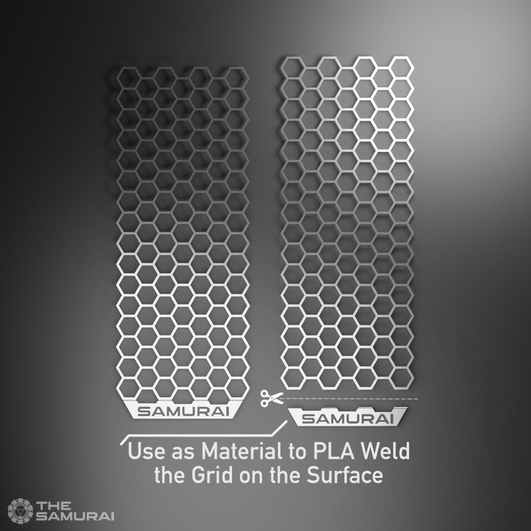 Battle Damage Grid  3d model