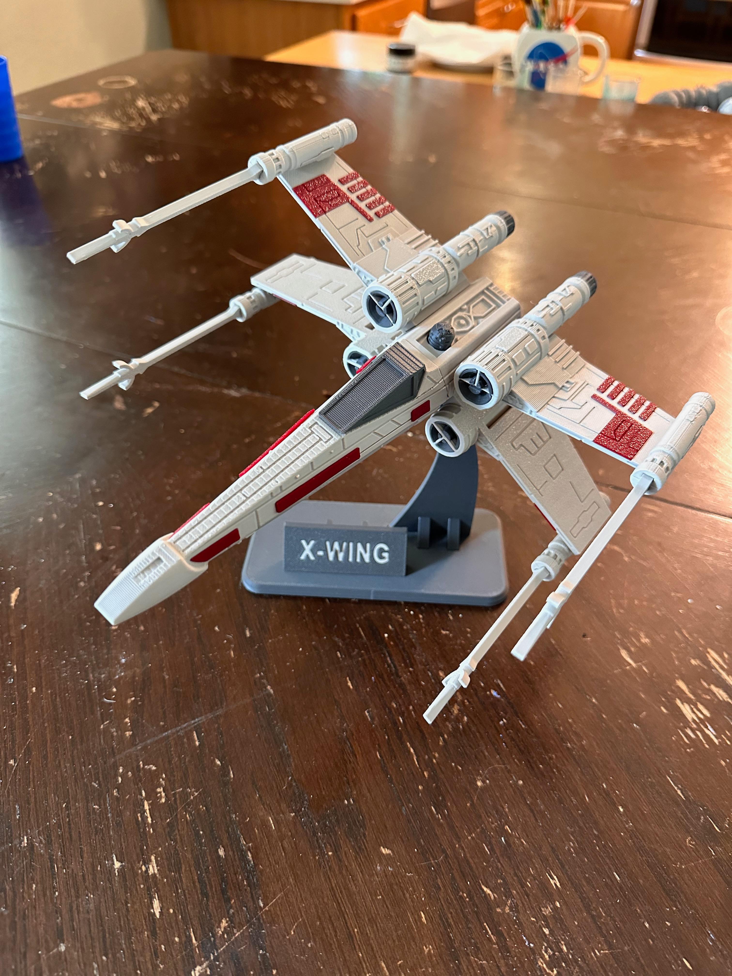 X-Wing Kit (No Support, No AMS, No Glue) - Cover me, Porkins! - 3d model