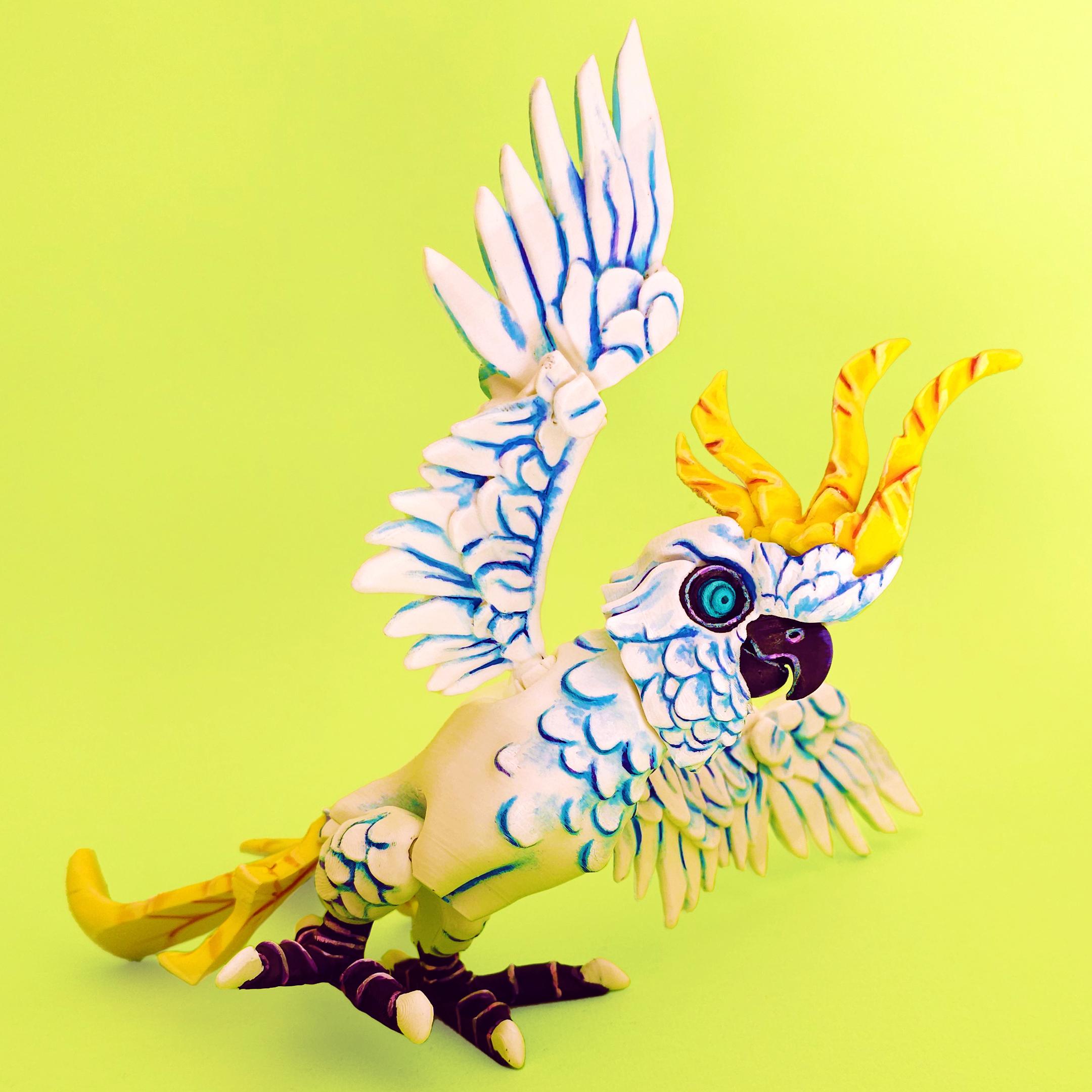 Twisty Cockatoo 3d model