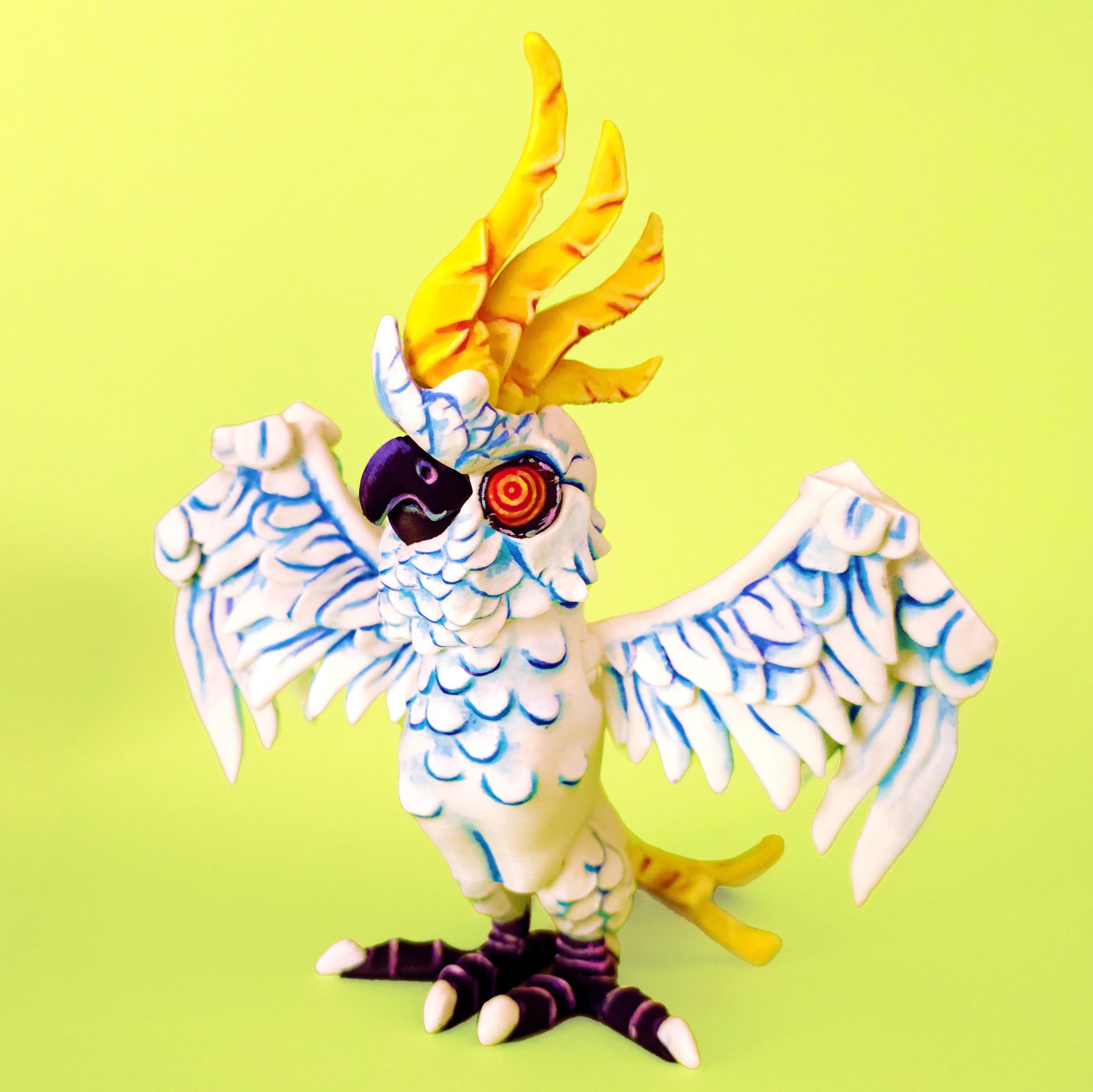 Twisty Cockatoo 3d model