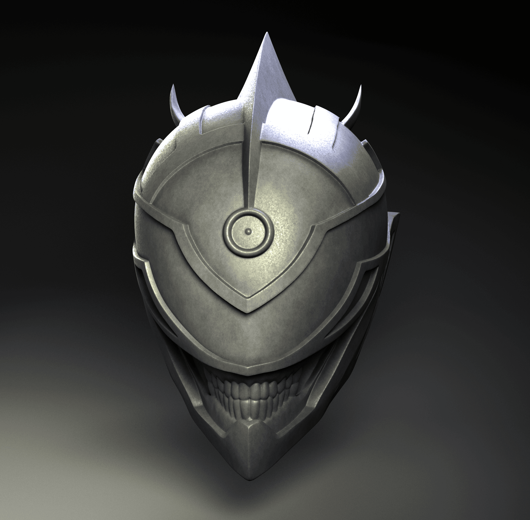 Red Death Ranger Helmet 3d model