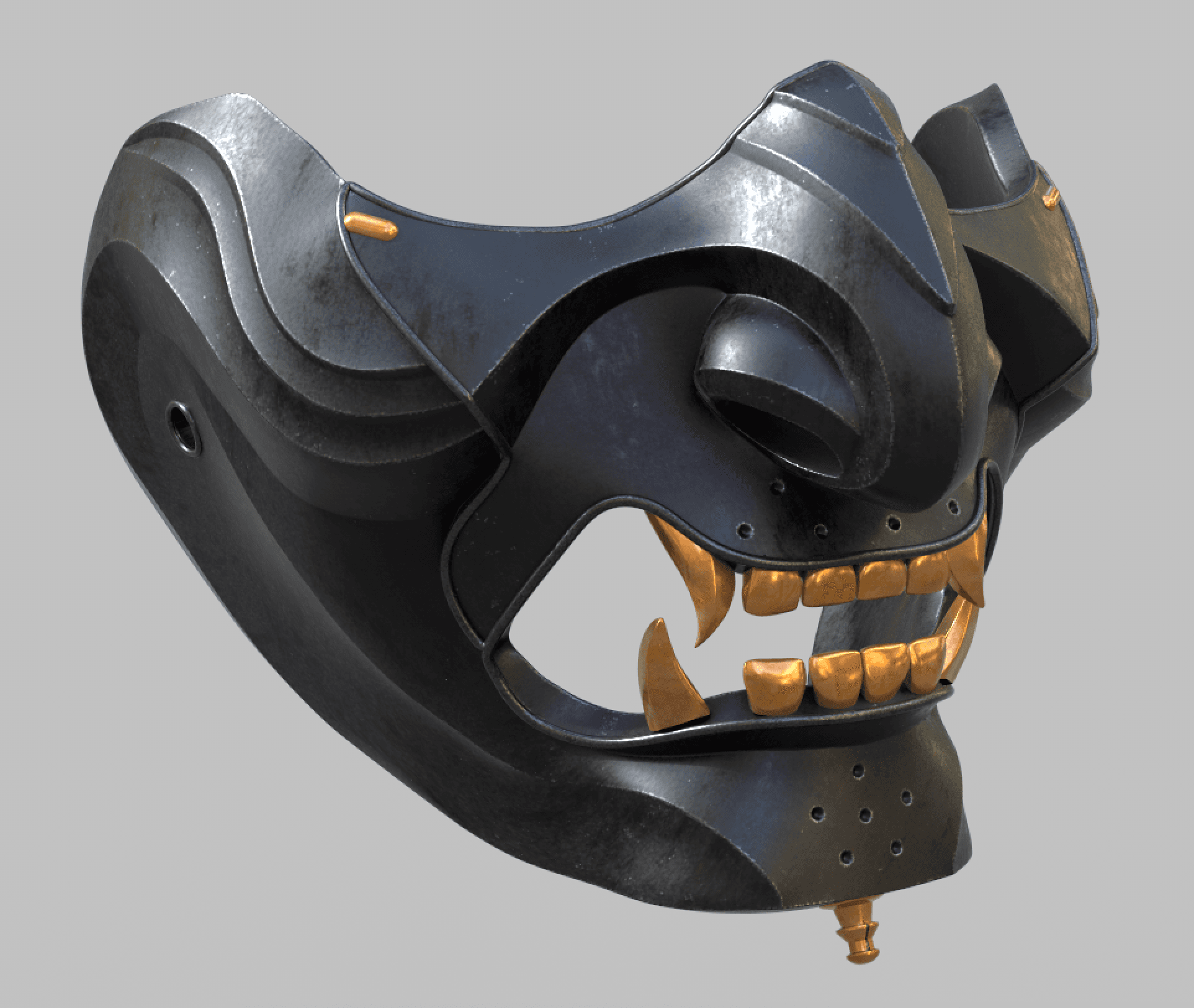 Ghost of Tsushima Ghost Mask 3d model