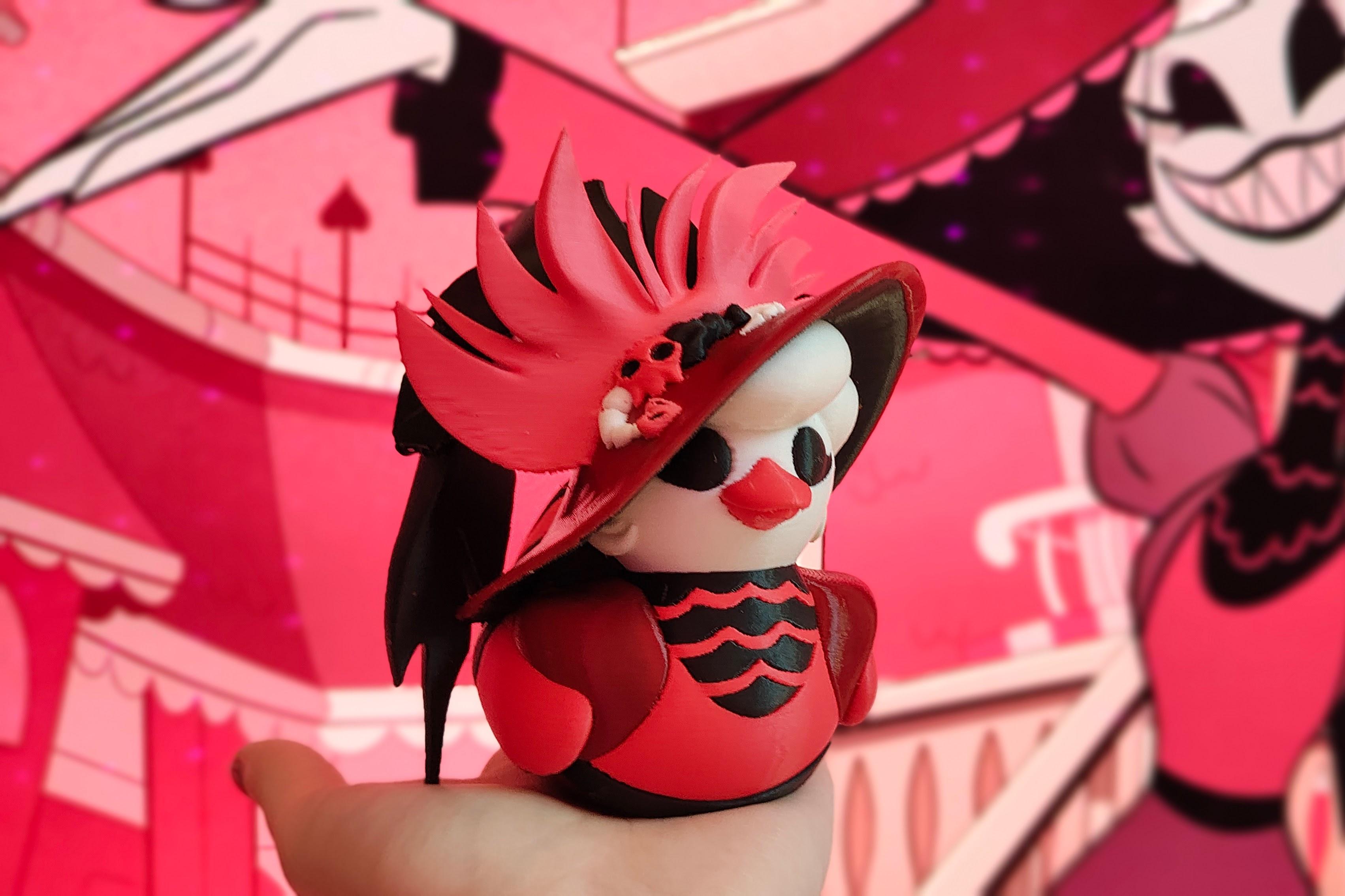 Rosie Duckie - Hazbin Hotel Rubber Duck 3d model