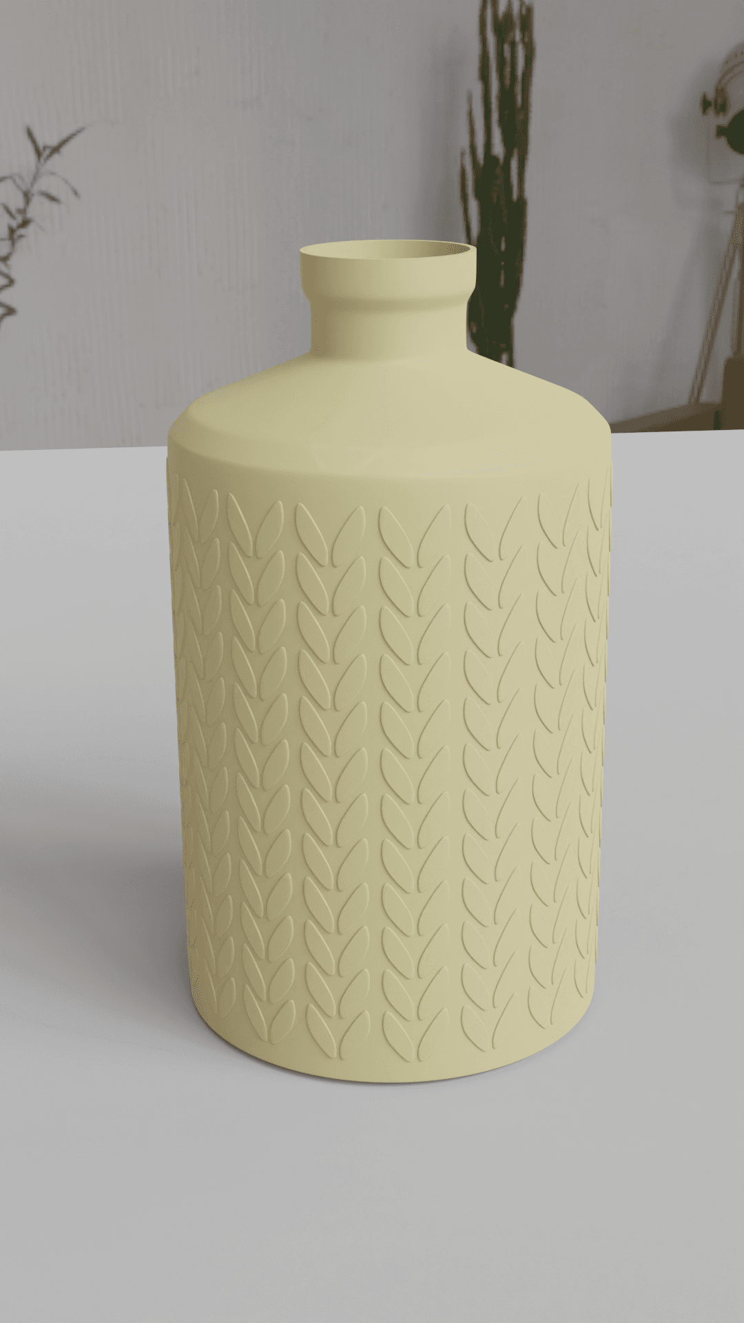 Leaf Vase 3d model