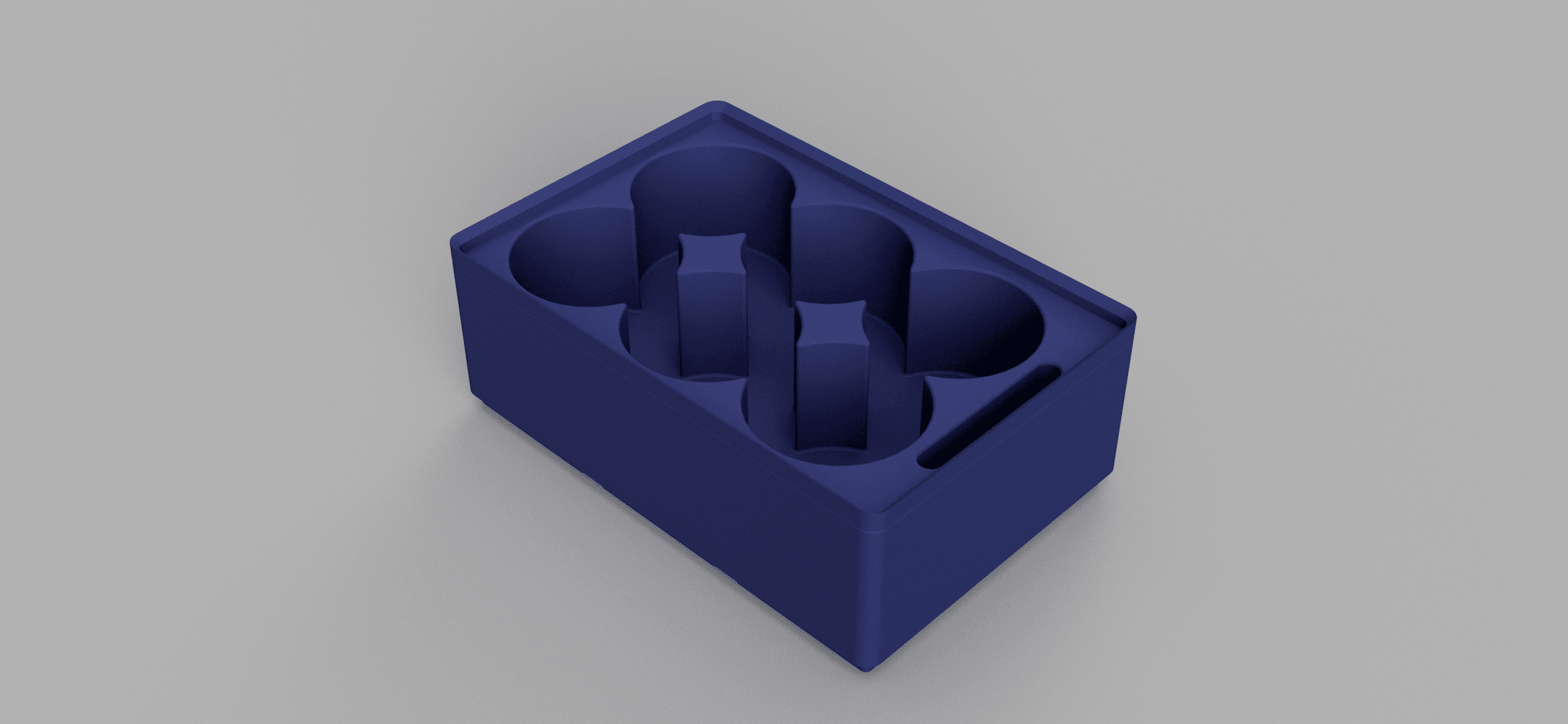 Gridfinity Ritza Tiger Thread Spool Holder 3d model