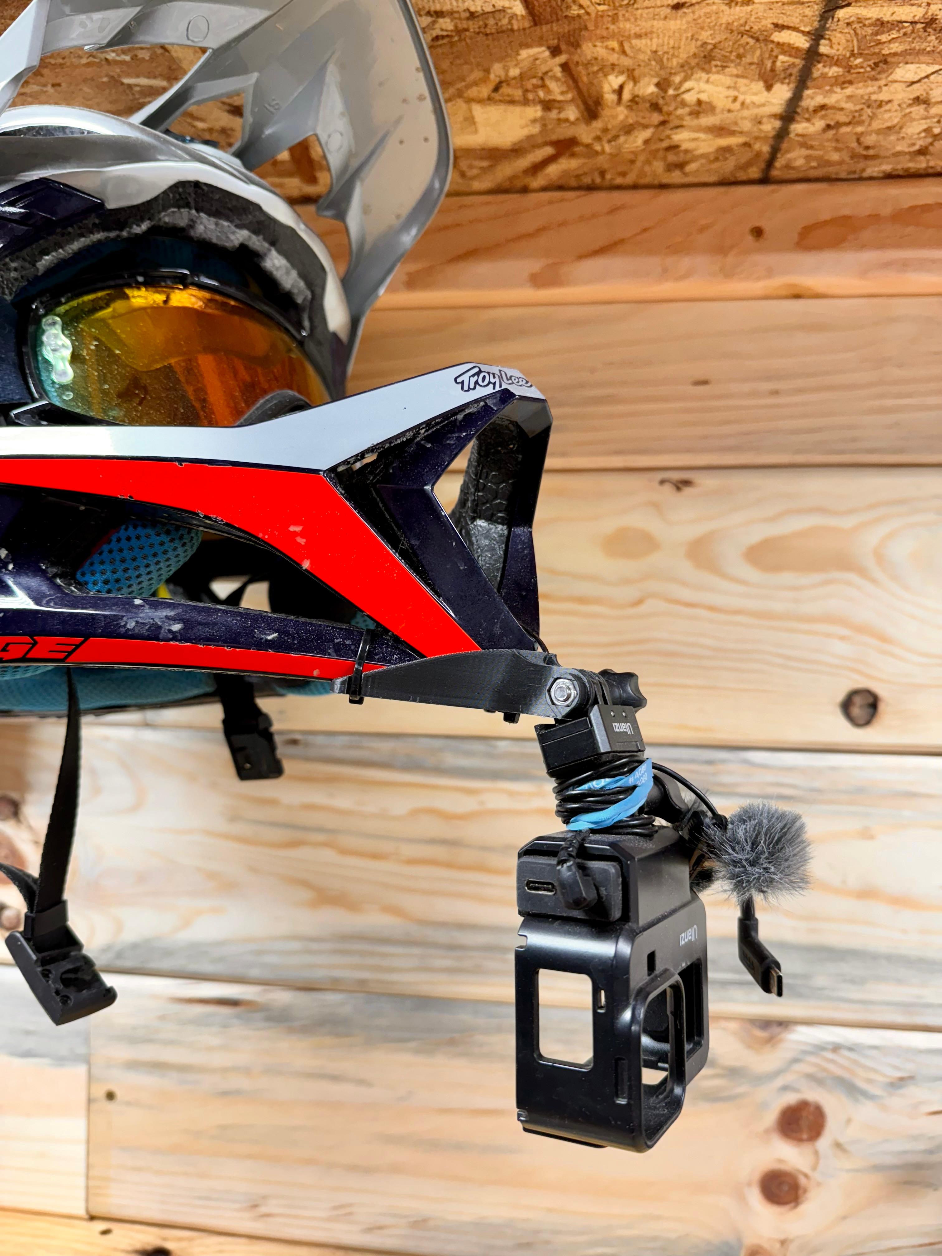 Troy Lee Designs GoPro Chin mount 3d model