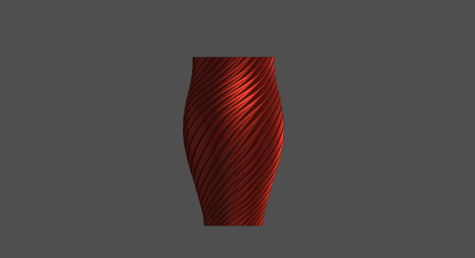 FLAME VASE 3d model