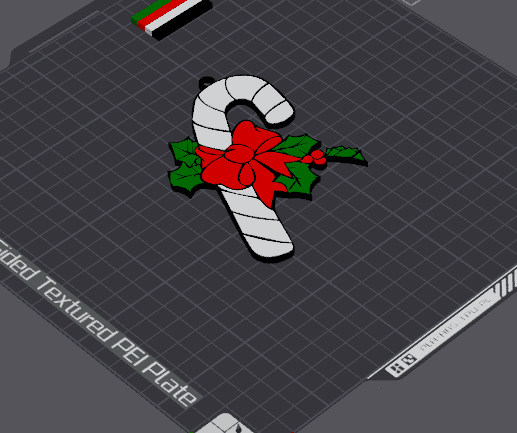 Christmas Pack: Candycane II 3d model