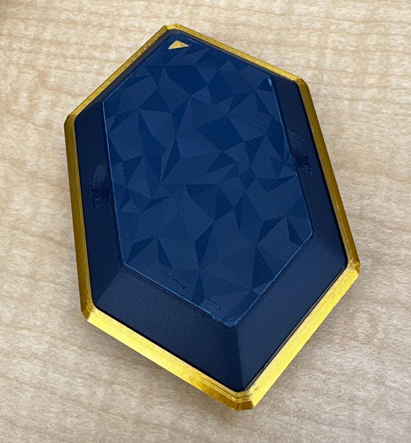 Soul Gem MIni carrier bottom embeded magnets.stl 3d model