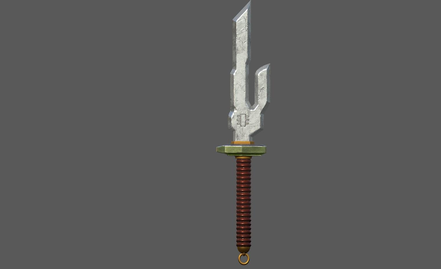 Inverted Spear of Heaven JJK 3d model