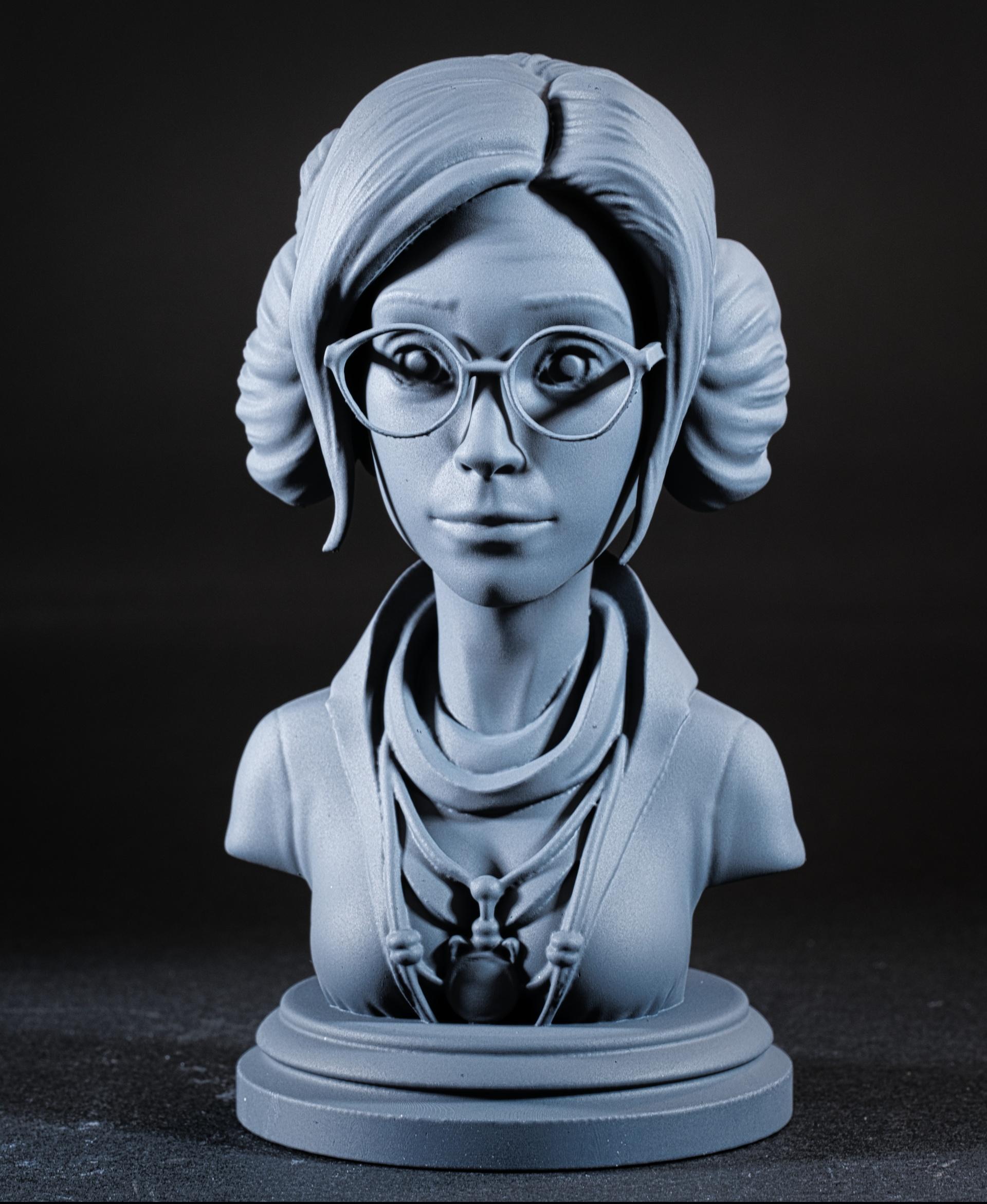 Carrie Fisher Bust - Carrie Fisher Bust
Printer: Elegoo Saturn 2
Resin: Siraya Tech Fast Navy Grey - 3d model