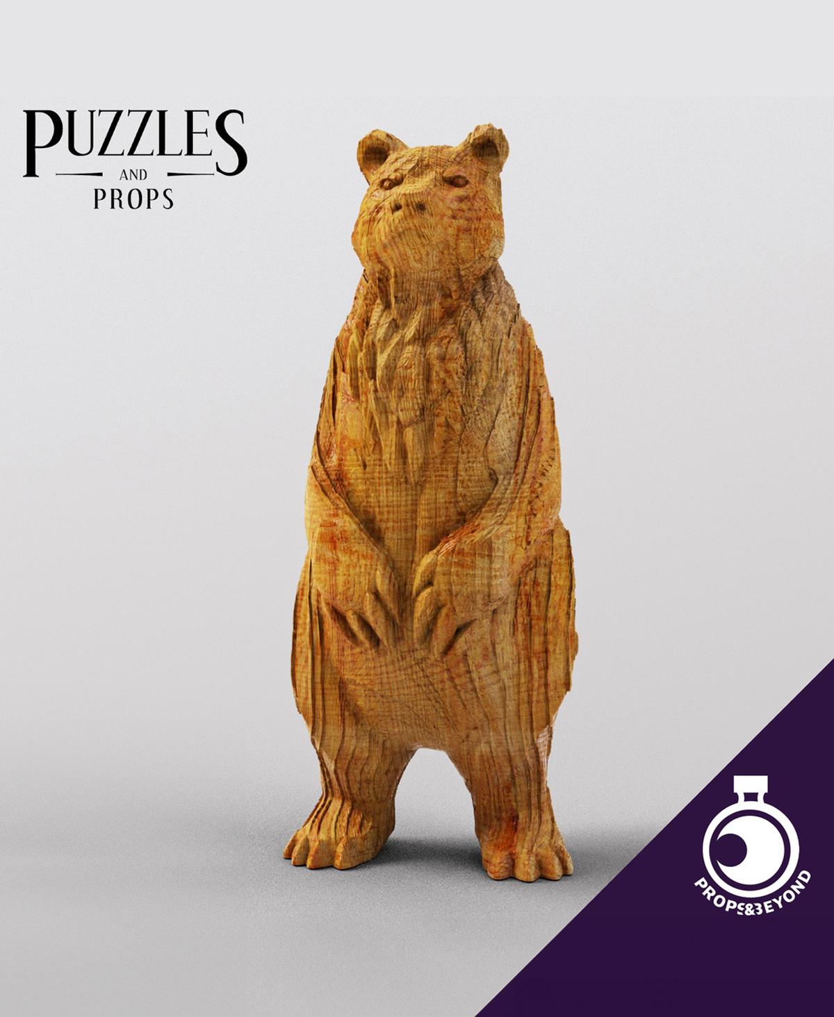 Figurine of Wondrous Power - Pine Bear 3d model